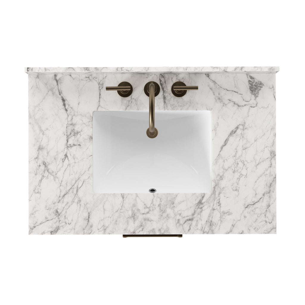 Anthem Single Vanity - Washed Natural Veneer