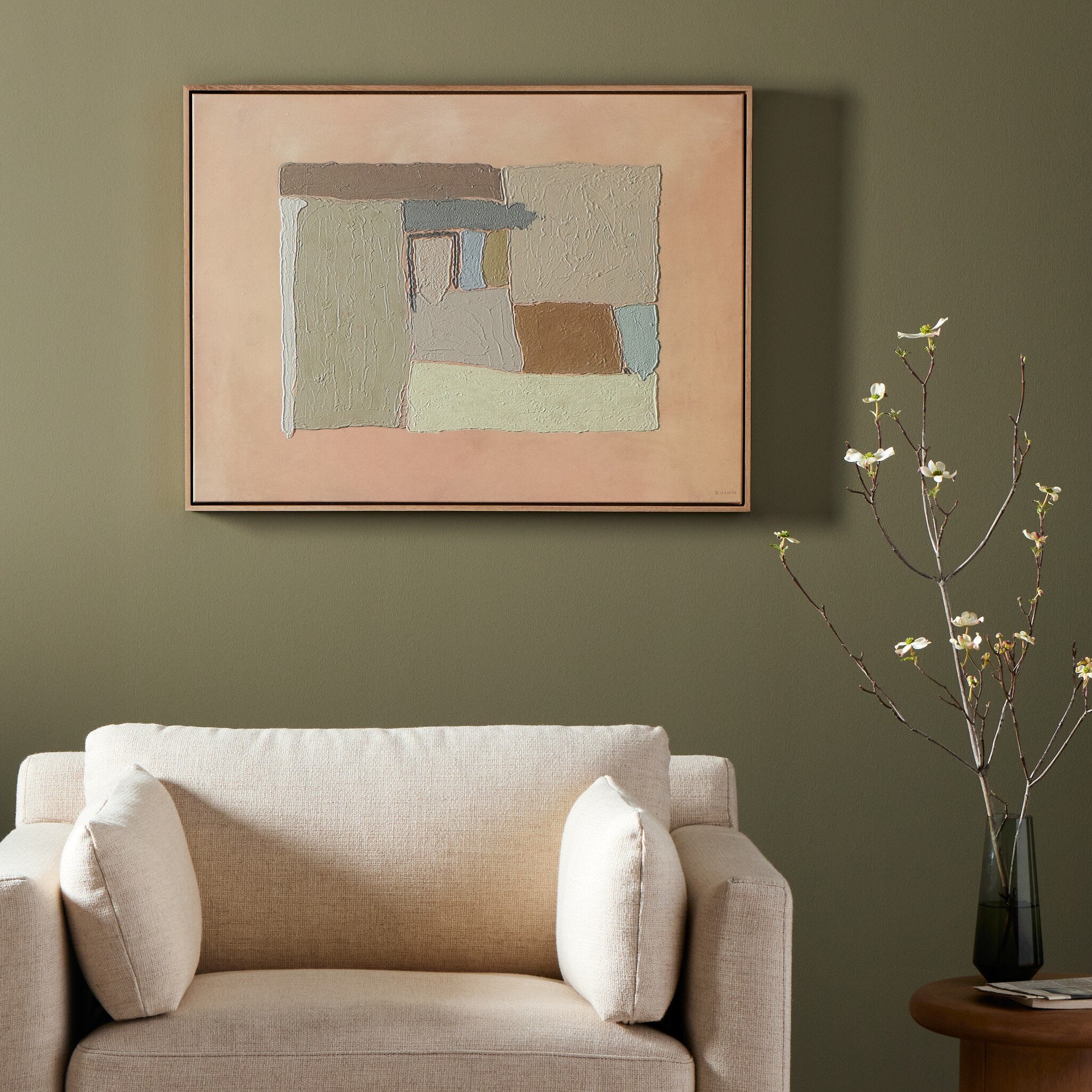 Earthenware by Tyler Guinn - Vertical Grain White Oak Floater
