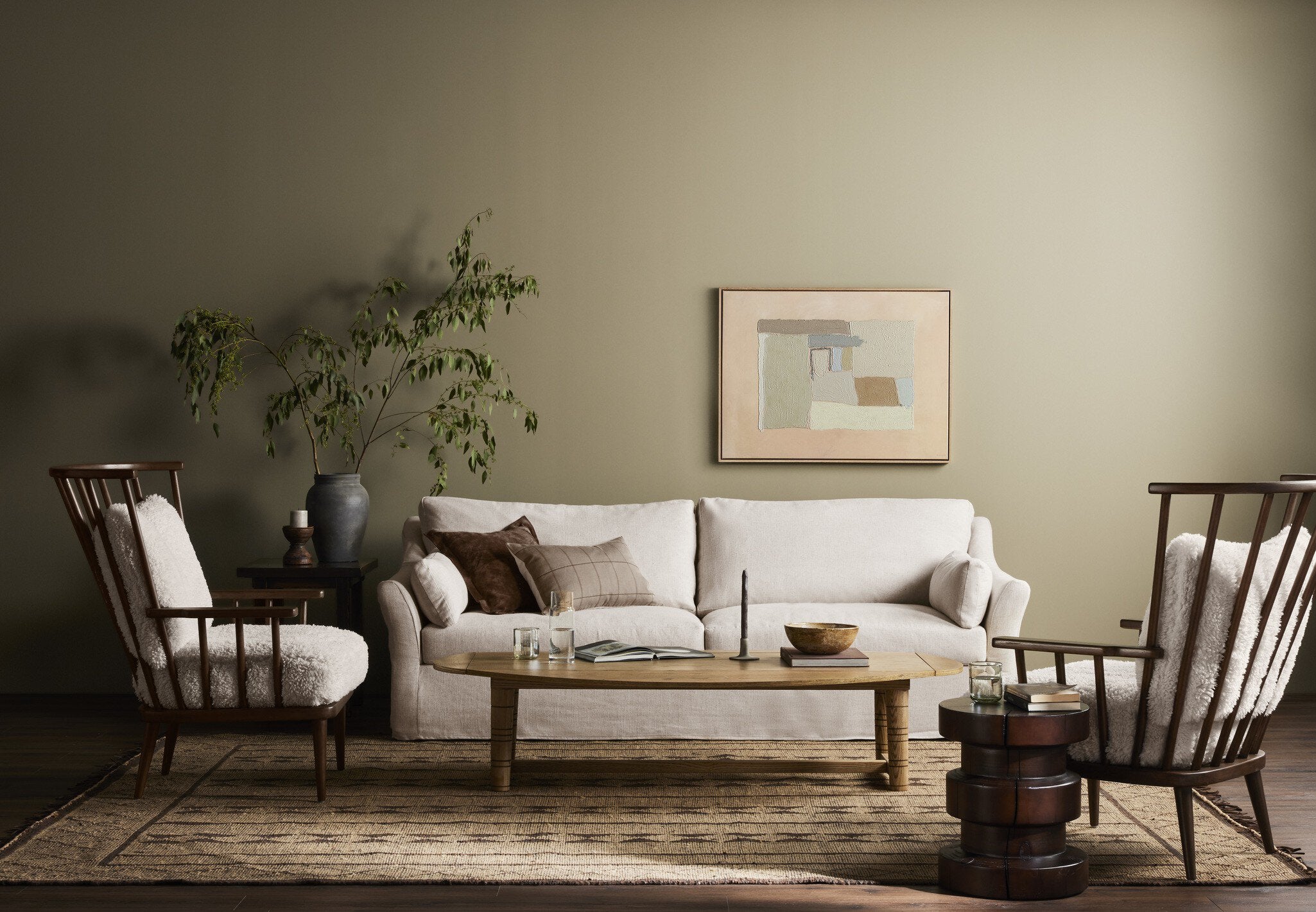 Earthenware by Tyler Guinn - Vertical Grain White Oak Floater