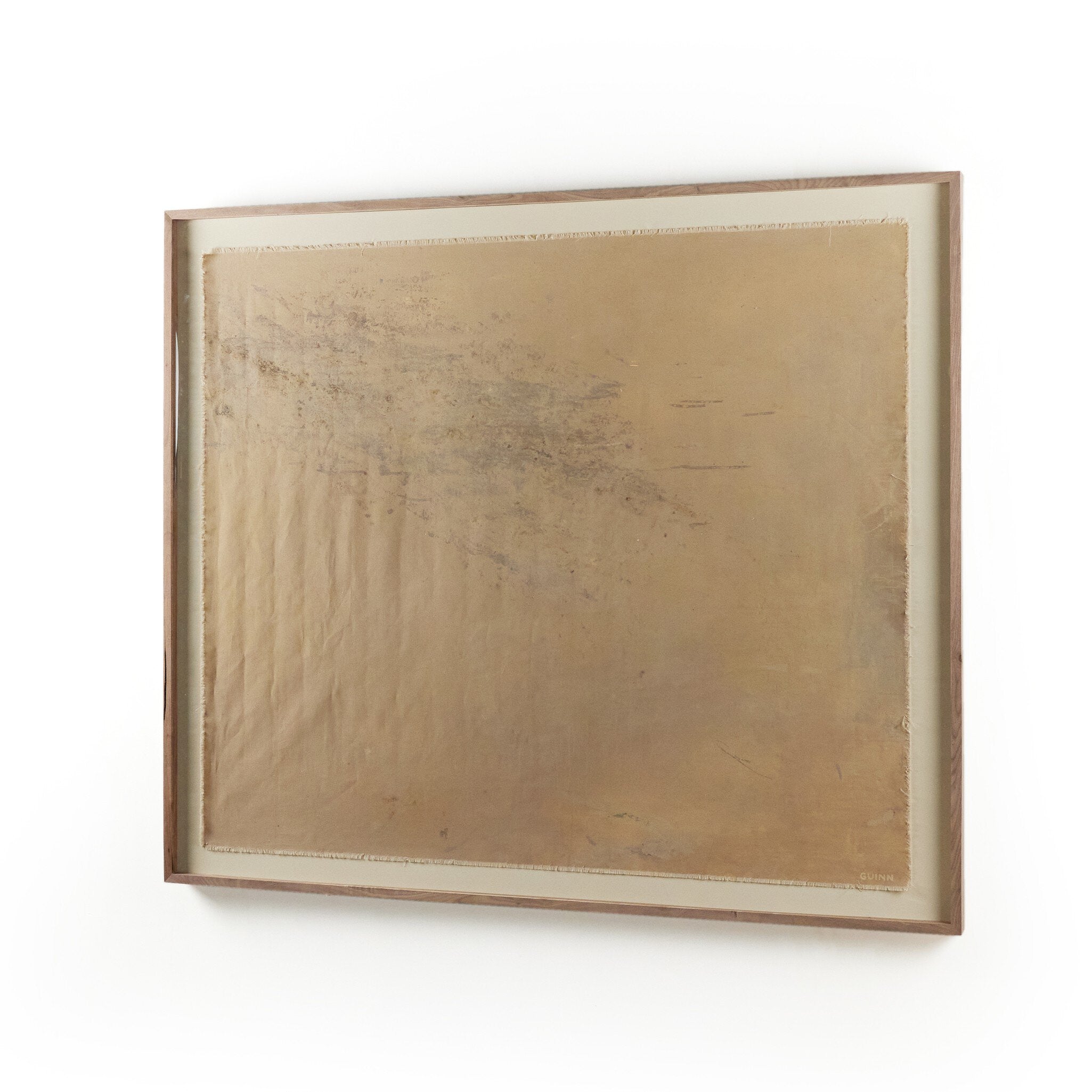 Resting In Pastures No. 1 by Tyler Guinn - Rustic 2.5 Walnut