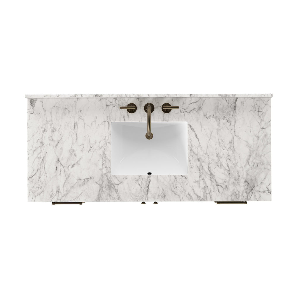 Anthem Single Wide Vanity - Black Wash Oak Veneer