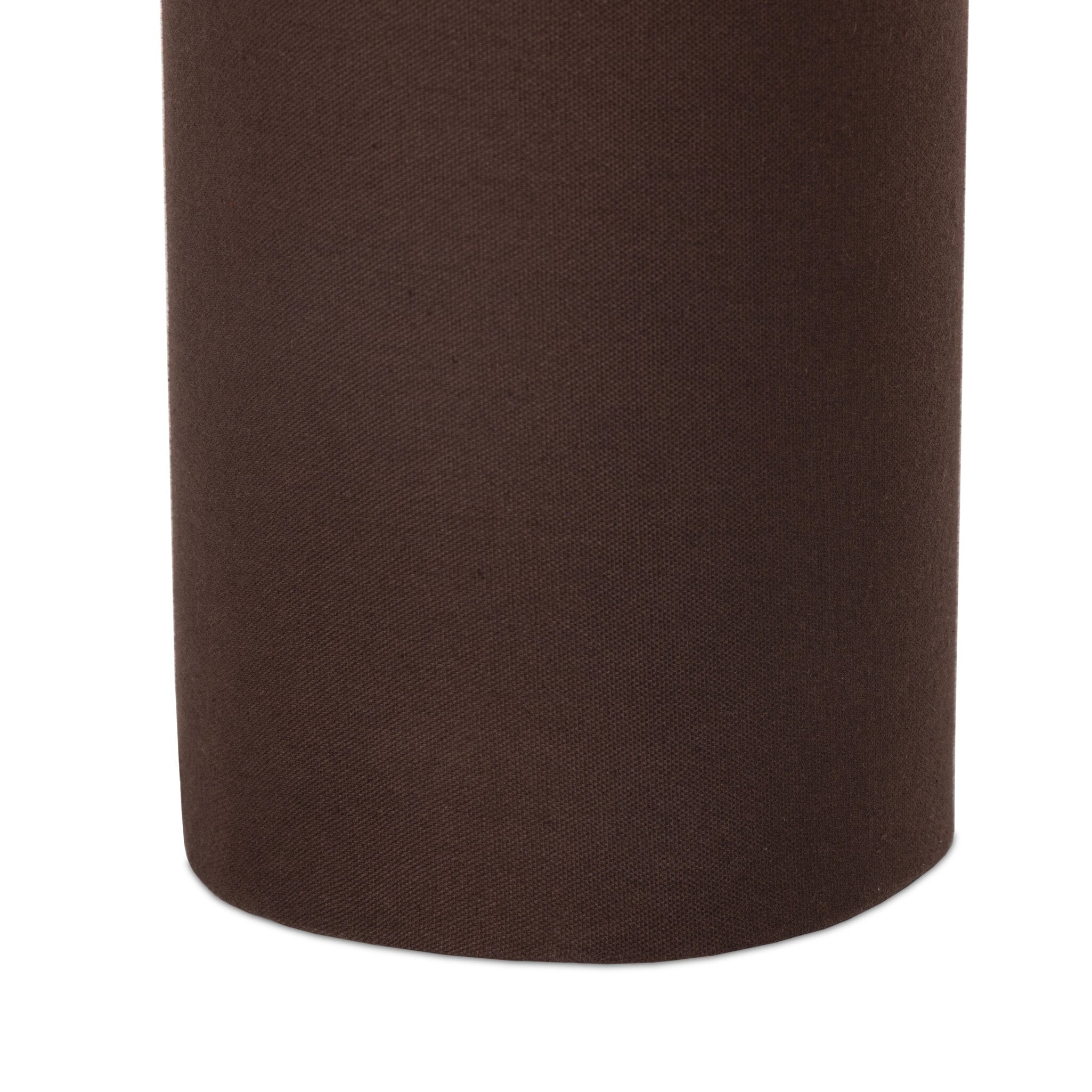 Hensley Table Lamp - Antique Brass Iron | Deep Plum