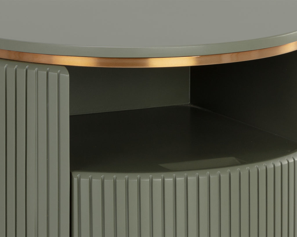 Paloma End Table - Sage Green
