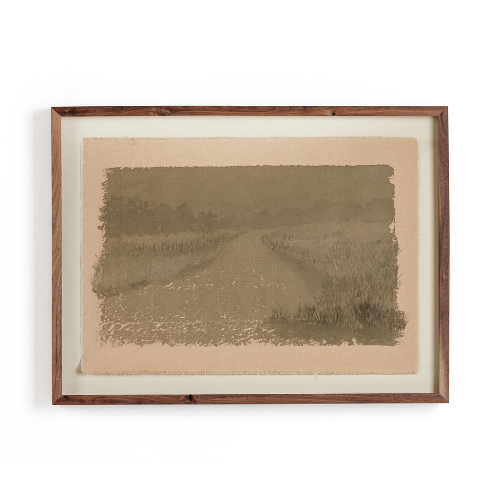 Daughters Of The Water VIII by Aileen Fitzgerald - Rustic 2.5 Walnut