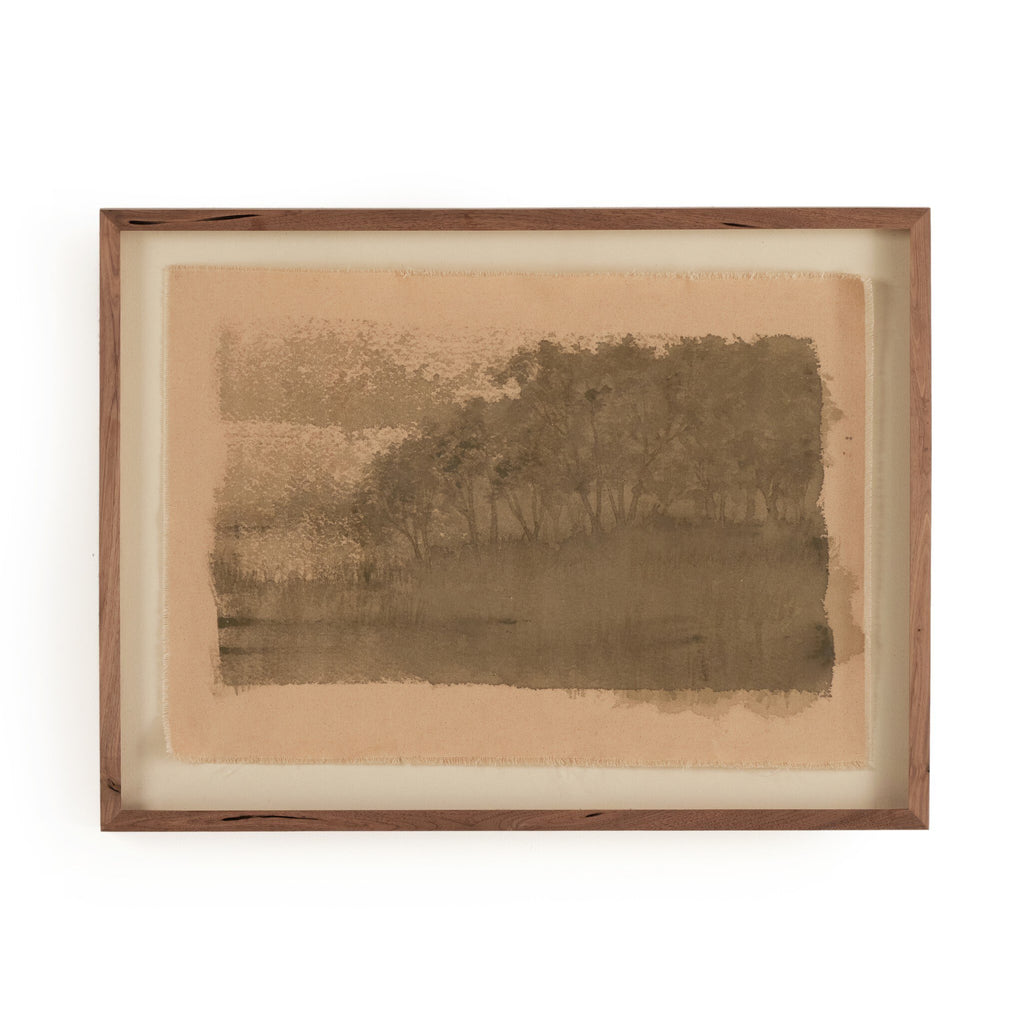 Daughters Of The Water IV by Aileen Fitzgerald - Rustic 2.5 Walnut