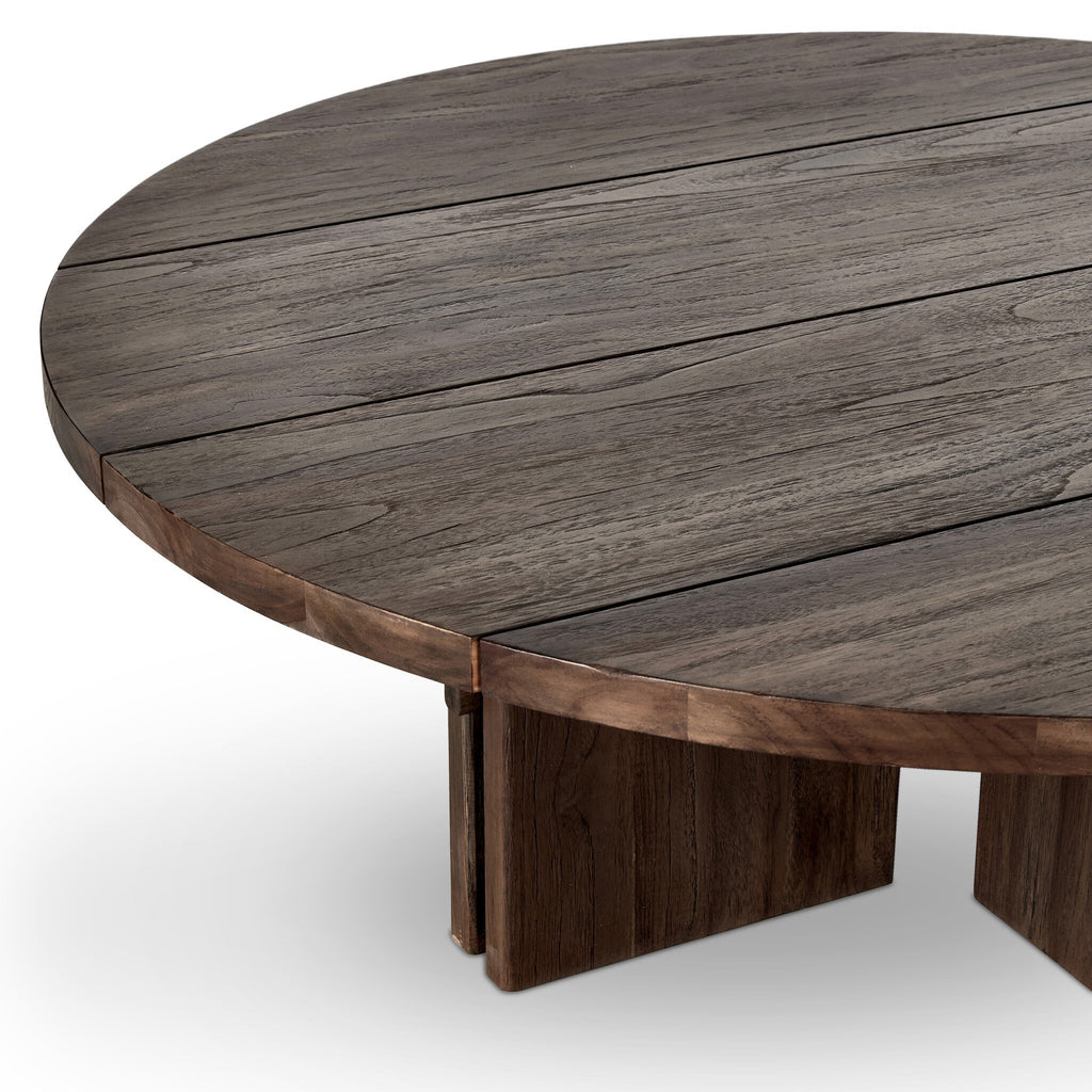 Railay Outdoor Coffee Table - Stained Toasted Brown-FSC