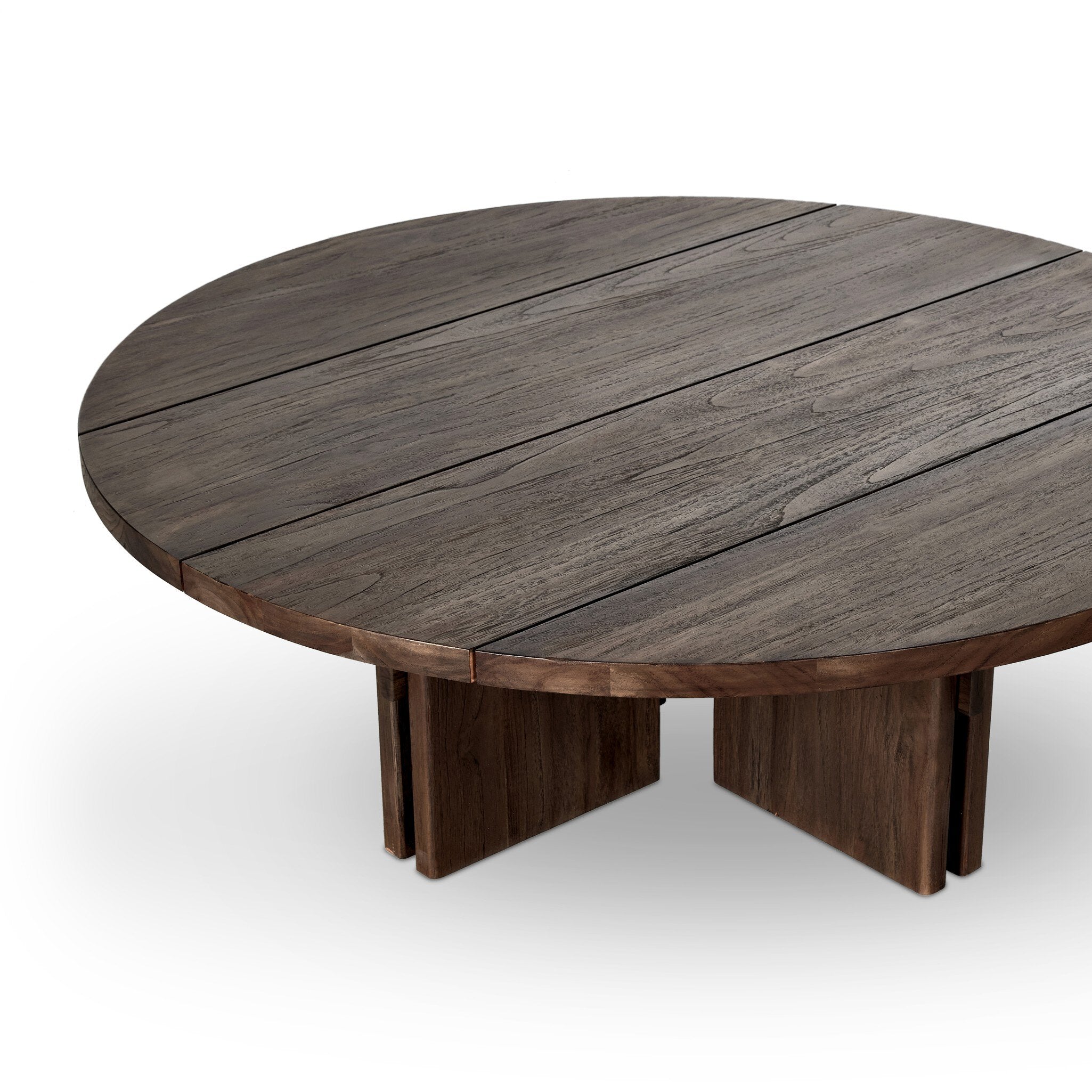 Railay Outdoor Coffee Table - Stained Toasted Brown-FSC