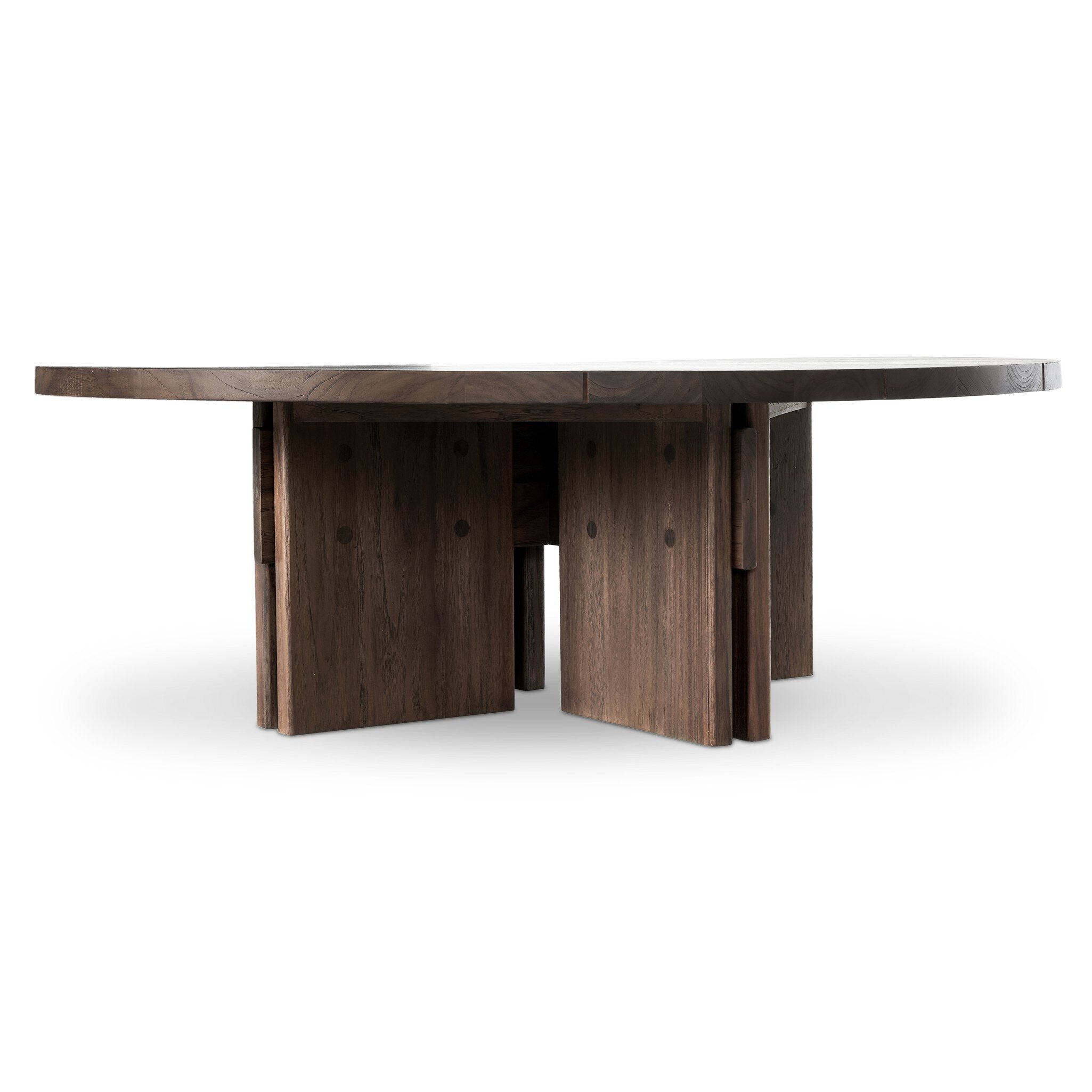 Railay Outdoor Coffee Table - Stained Toasted Brown-FSC