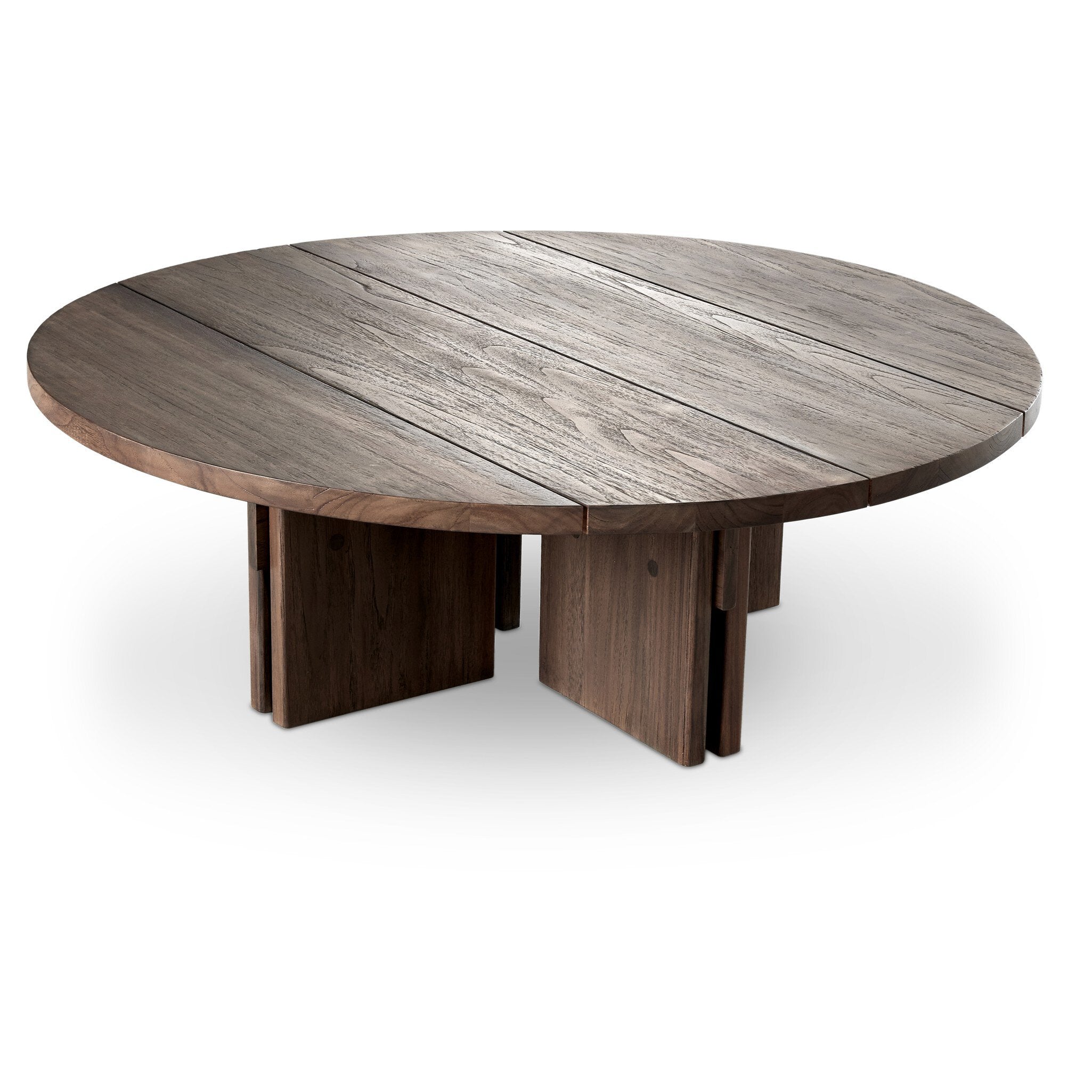 Railay Outdoor Coffee Table - Stained Toasted Brown-FSC