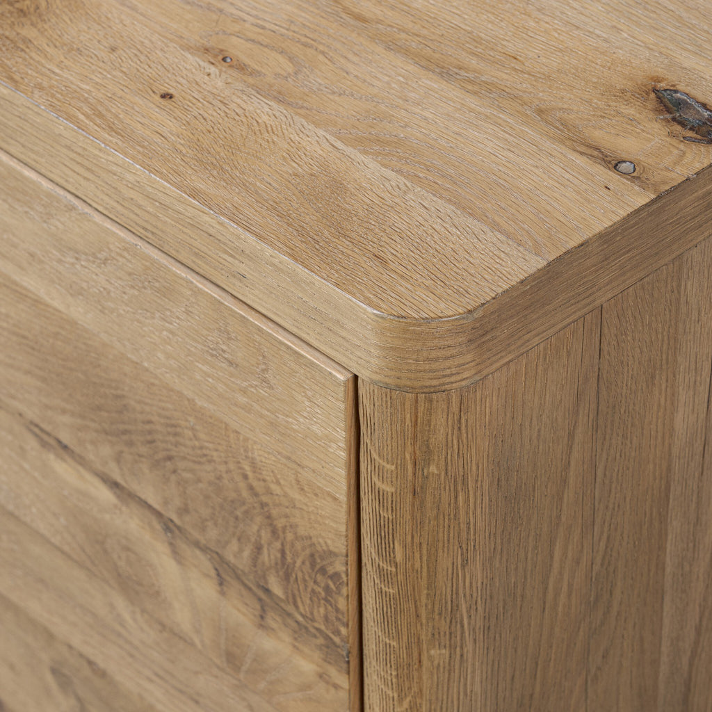 Noeline Nightstand - Resawn Worn Oak