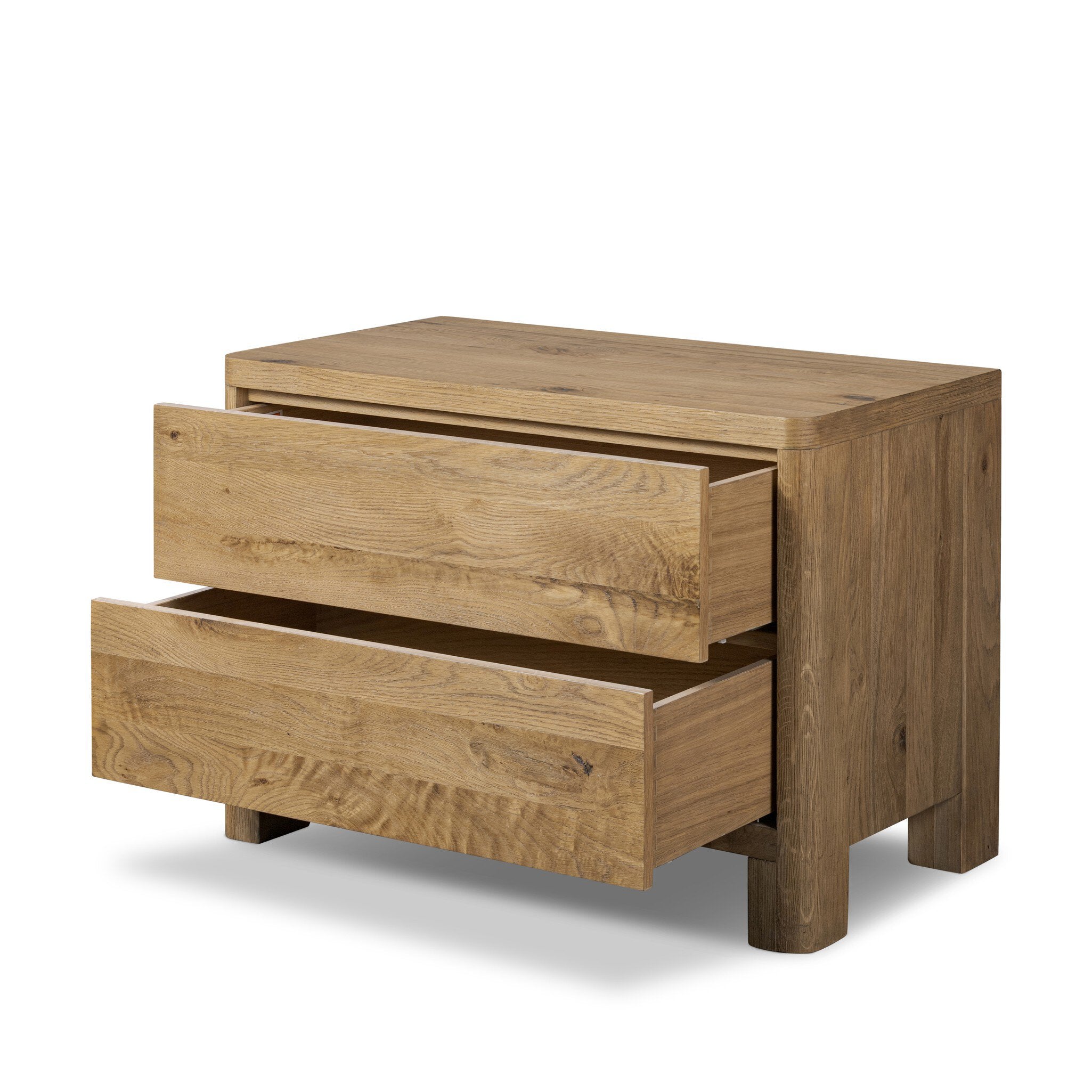 Noeline Nightstand - Resawn Worn Oak