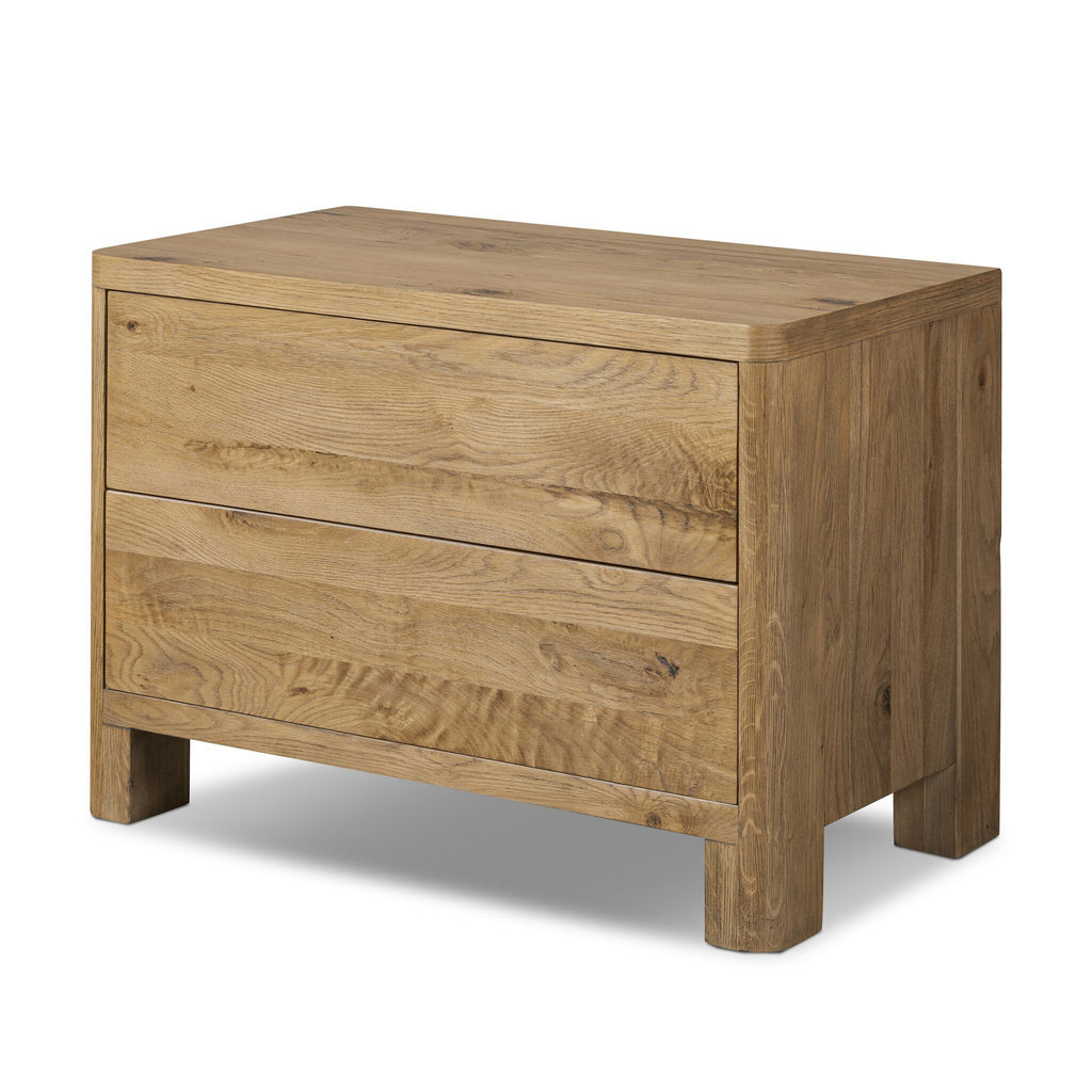 Noeline Nightstand - Resawn Worn Oak