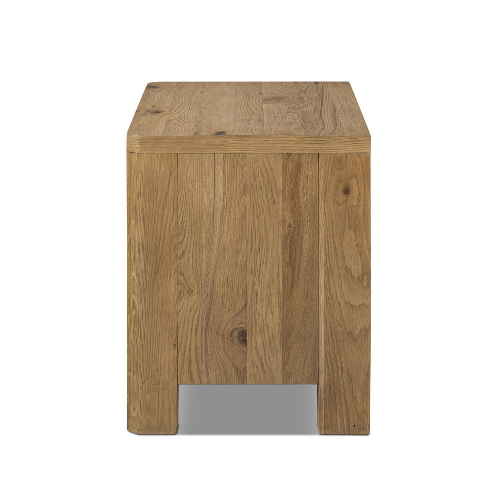 Noeline Nightstand - Resawn Worn Oak