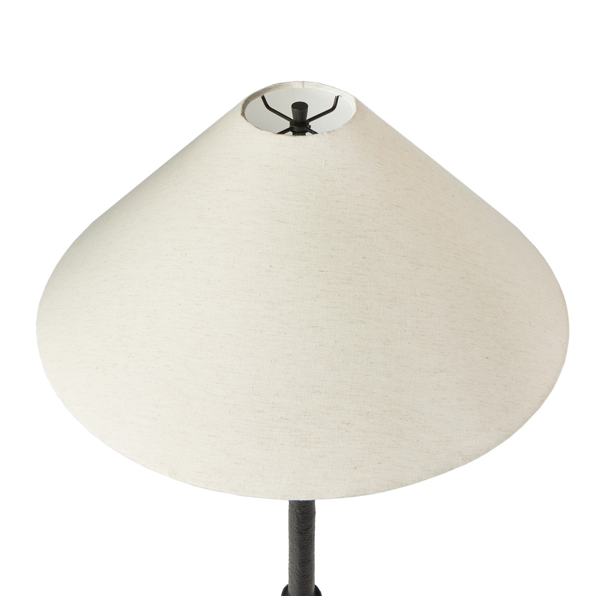 Neville Floor Lamp - Matte Black Cast Aluminum