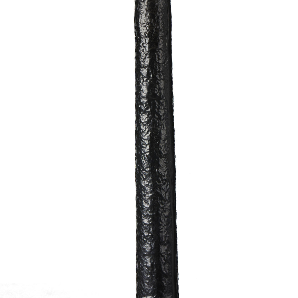 Neville Floor Lamp - Matte Black Cast Aluminum