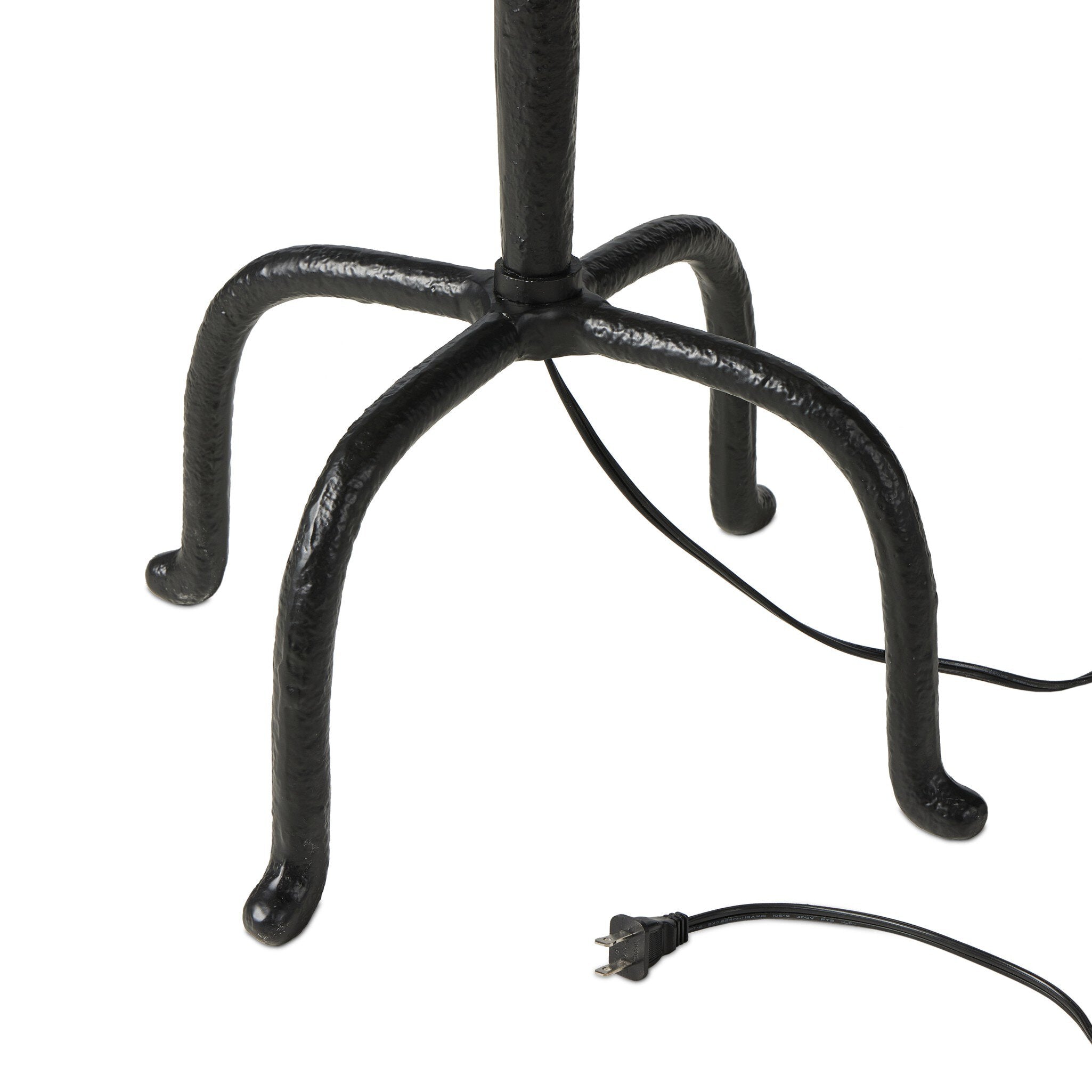 Neville Floor Lamp - Matte Black Cast Aluminum