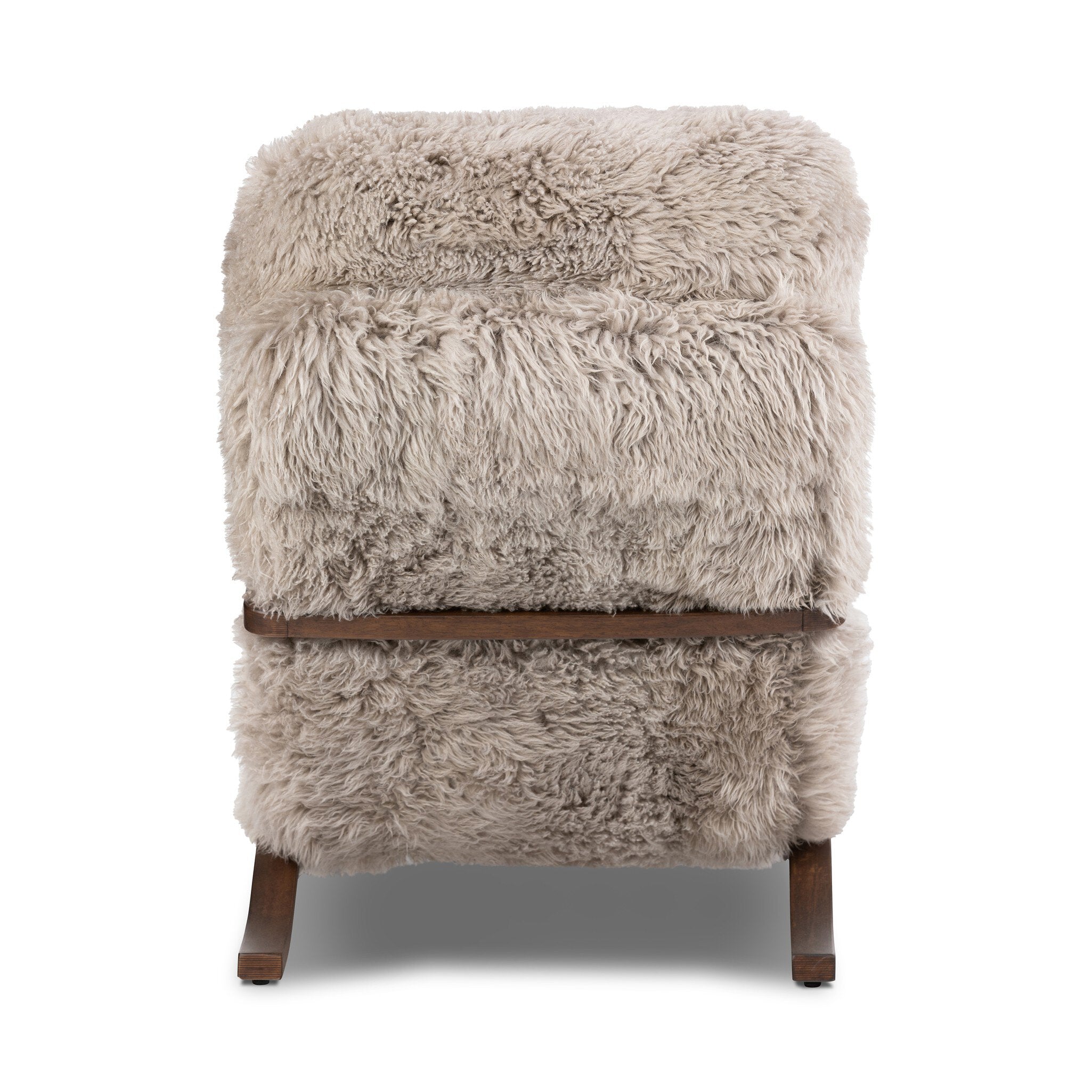 Tobin Chair - Taupe Mongolian Fur