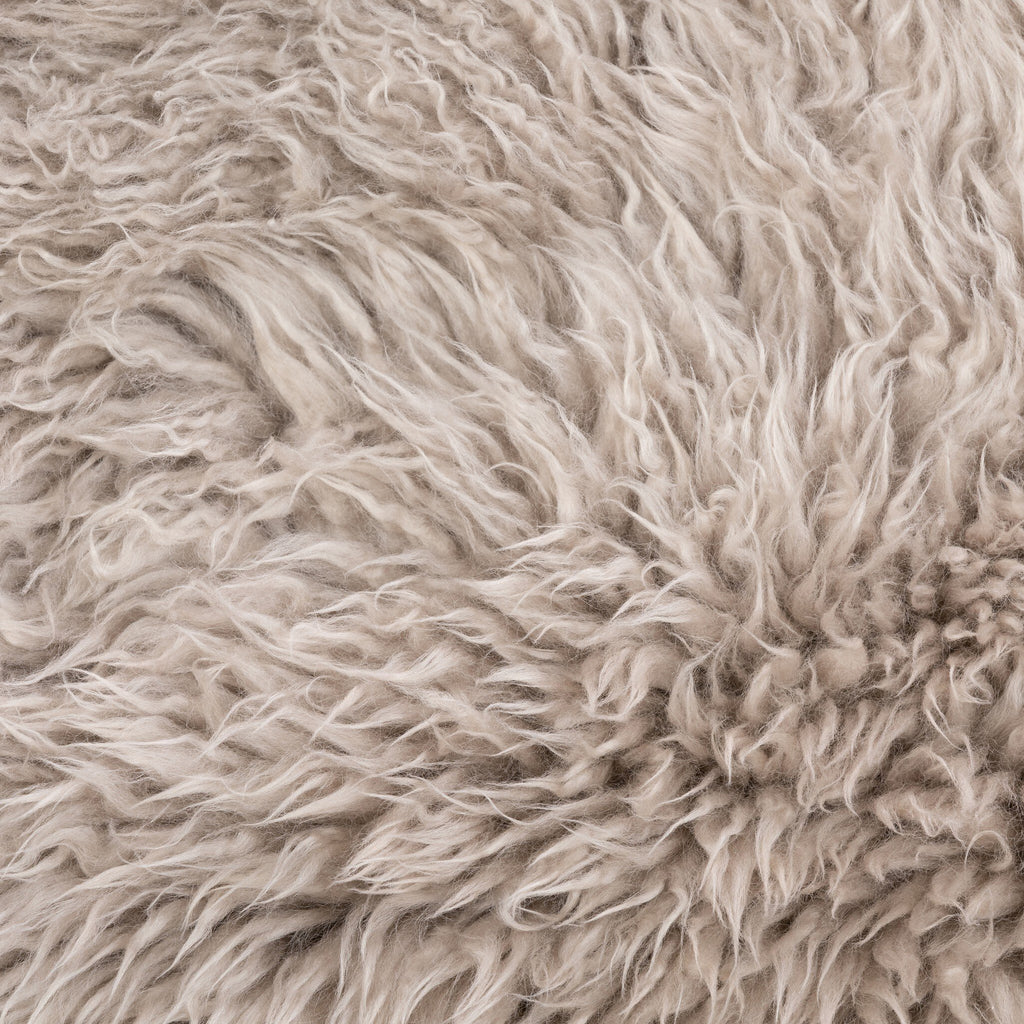 Tobin Chair - Taupe Mongolian Fur