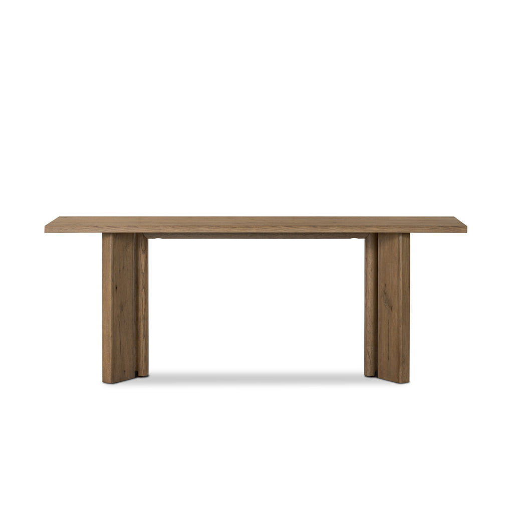 Huxley Console Table - Rubbed Light Oak Veneer