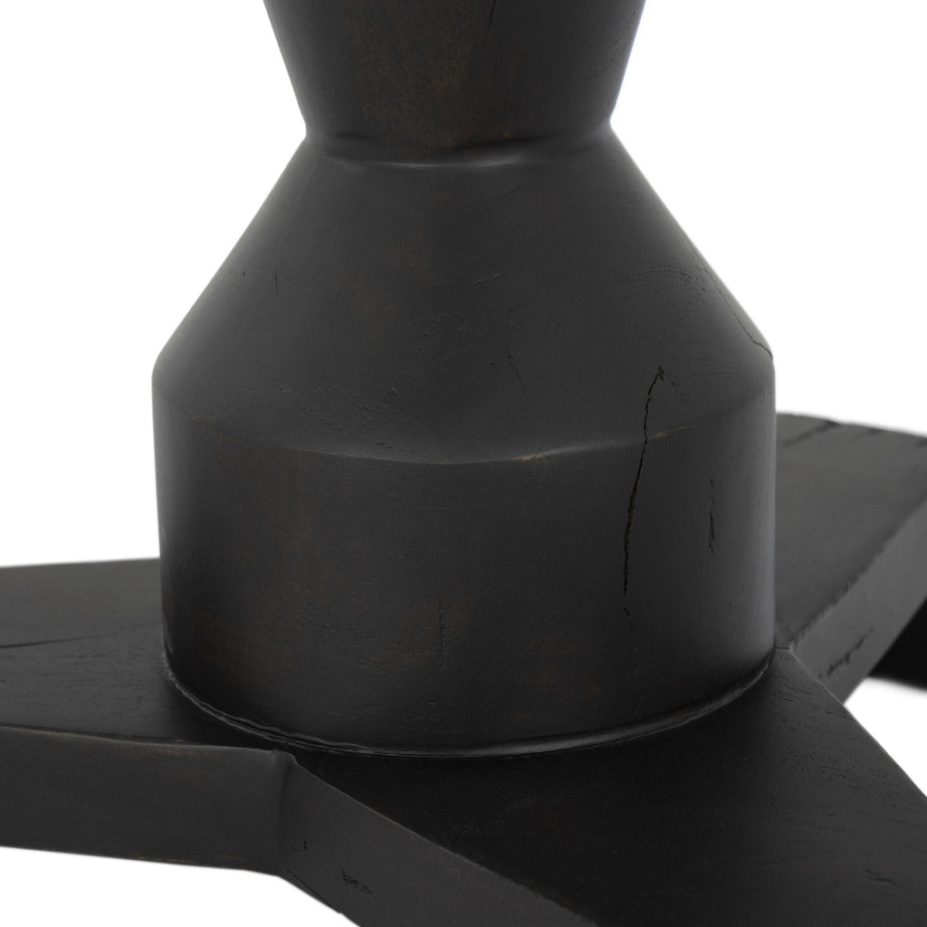 Rivi End Table - Dark Reclaimed