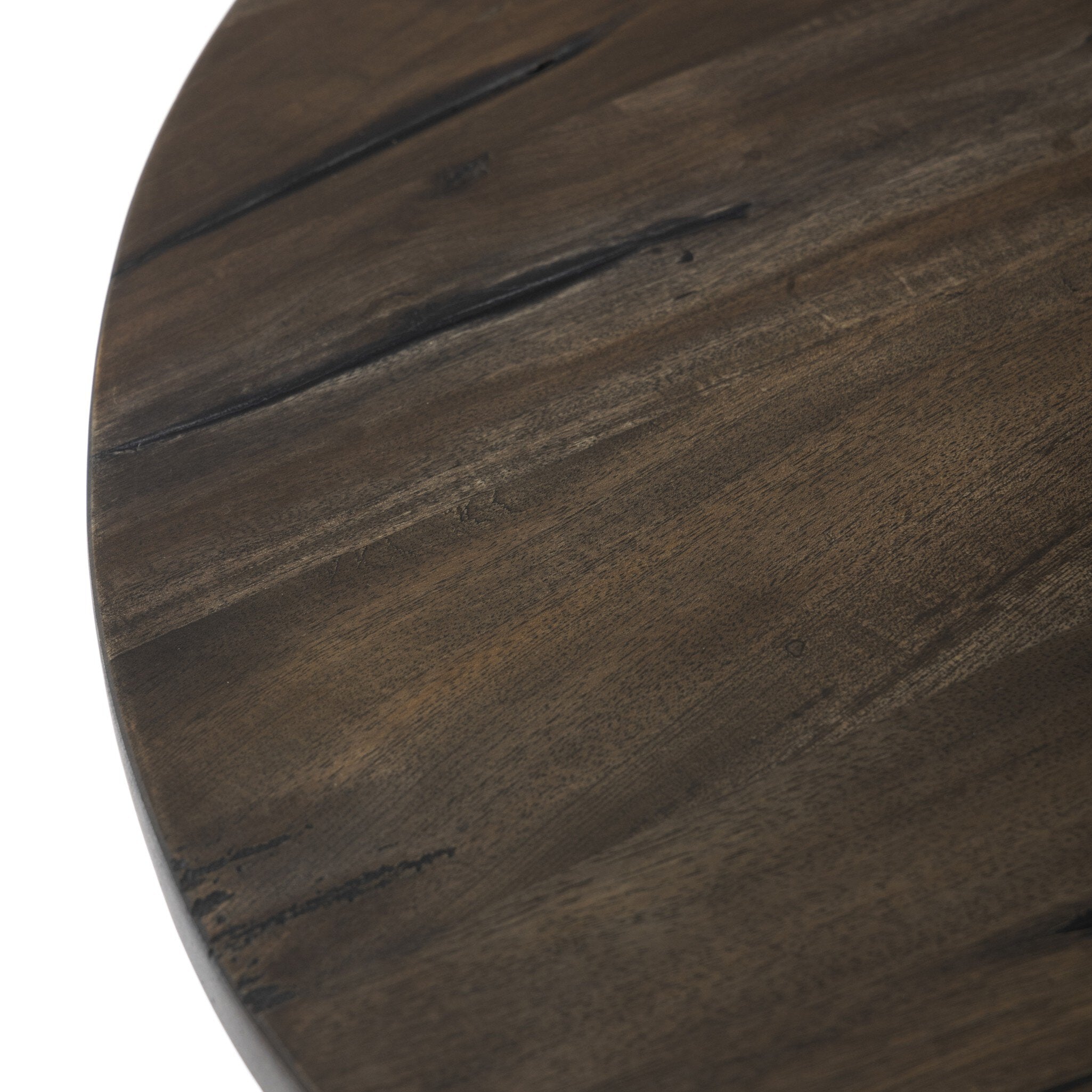 Rivi Large End Table - Aged Belgium Bleach