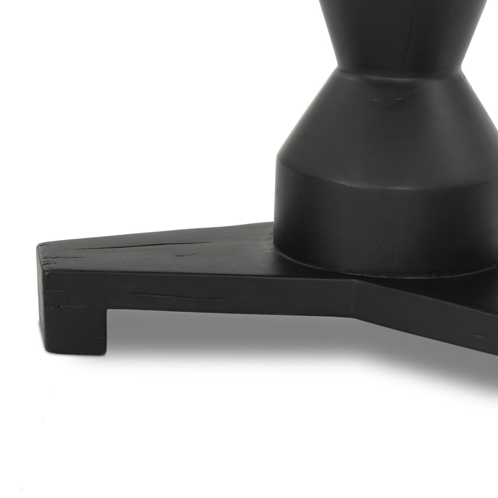 Rivi Large End Table - Dark Reclaimed