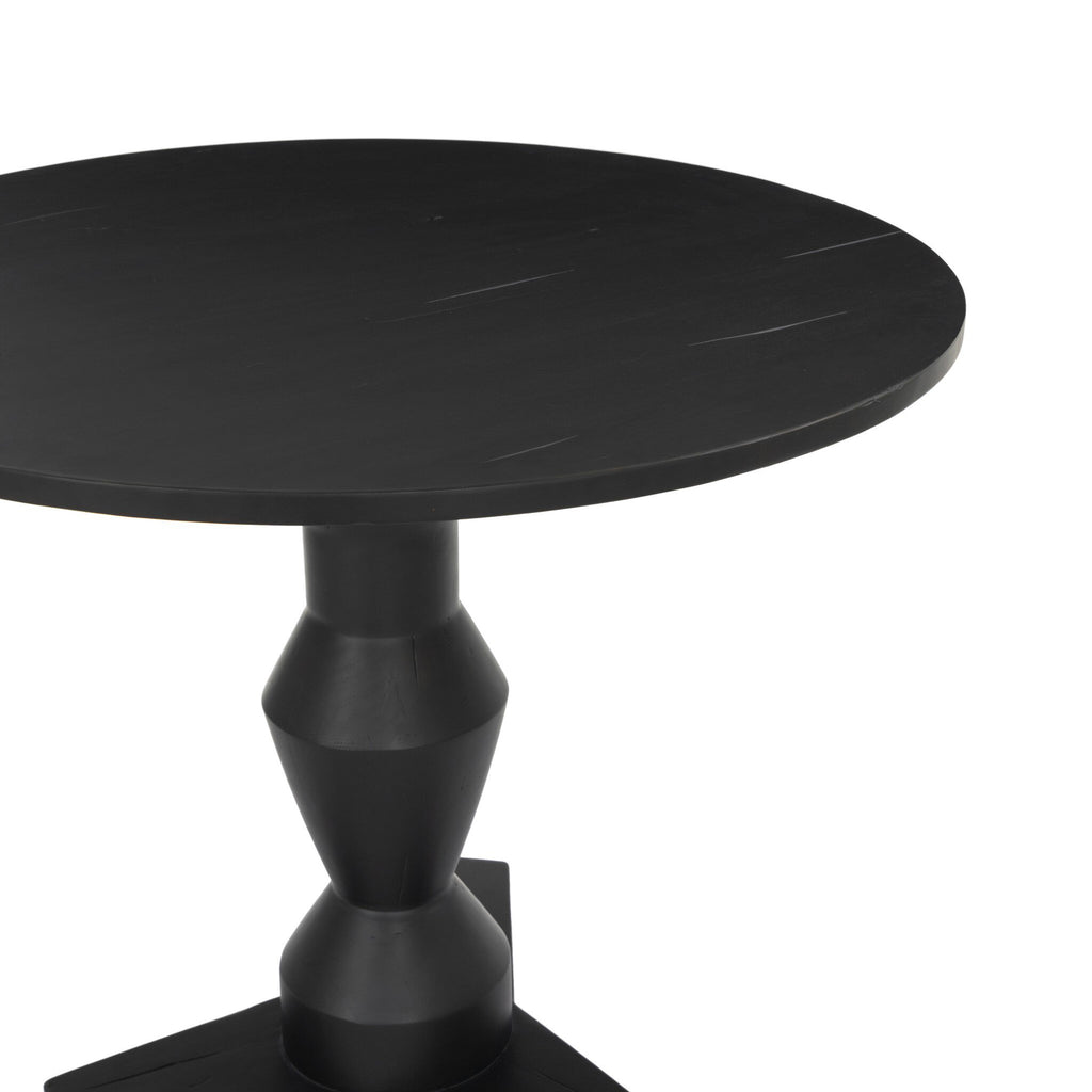 Rivi Large End Table - Dark Reclaimed