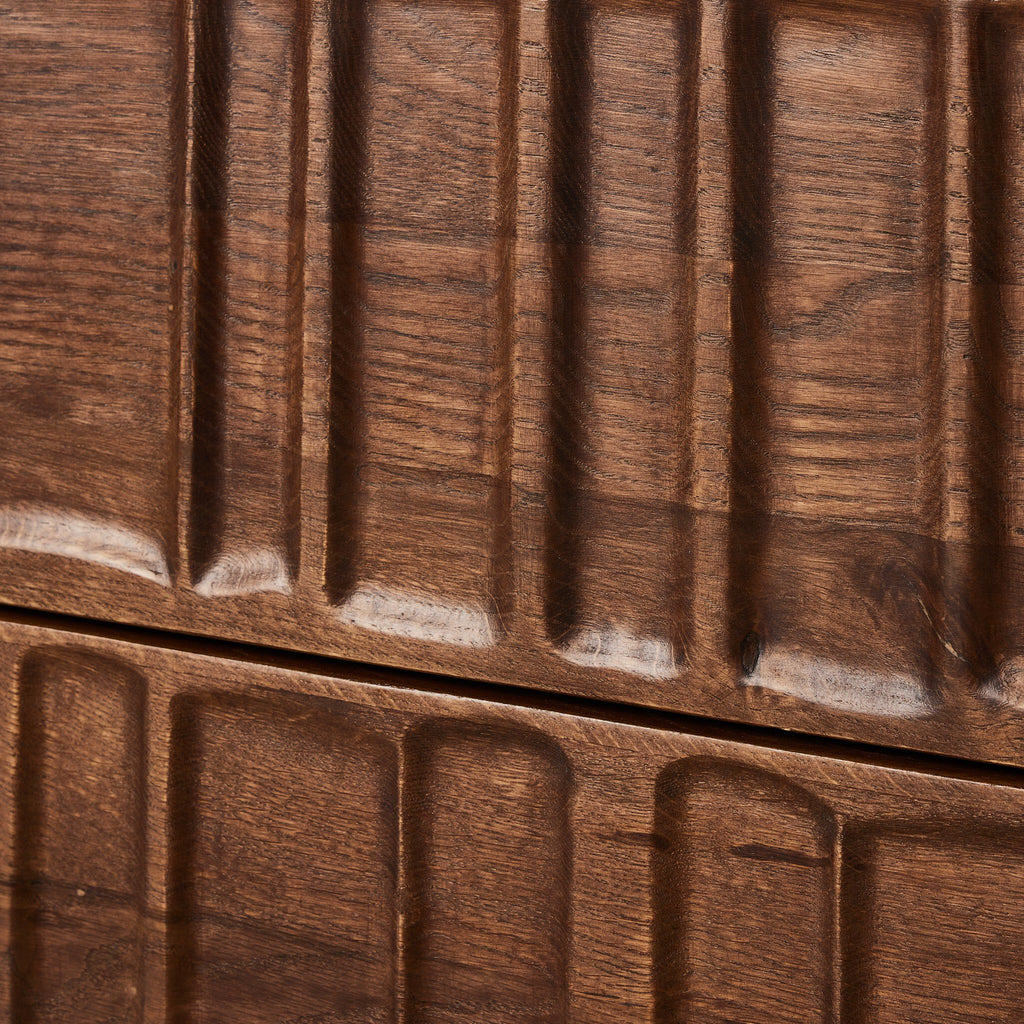 Ezri Nightstand - Cocoa Oak