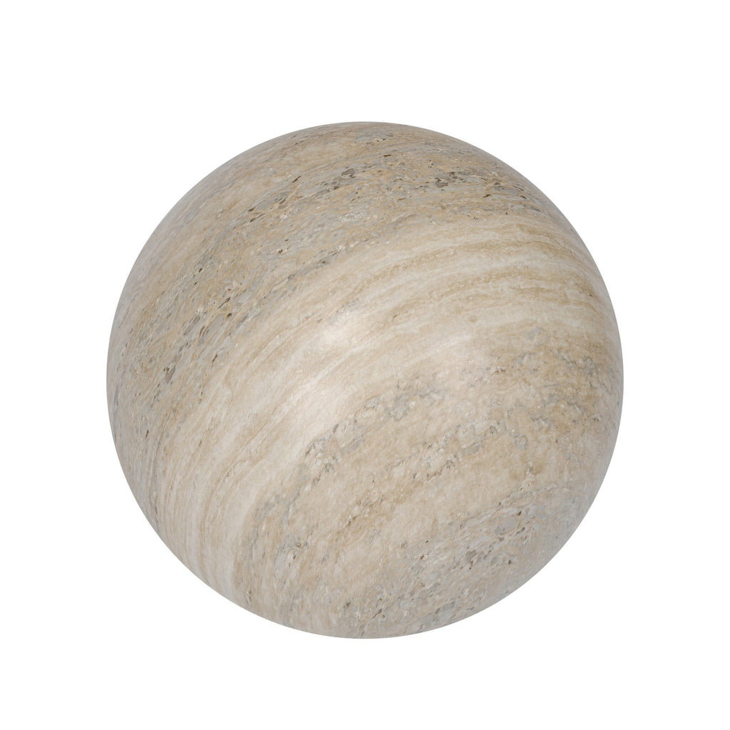 Mairo Sphere - Natural Grey Faux Marble | Medium