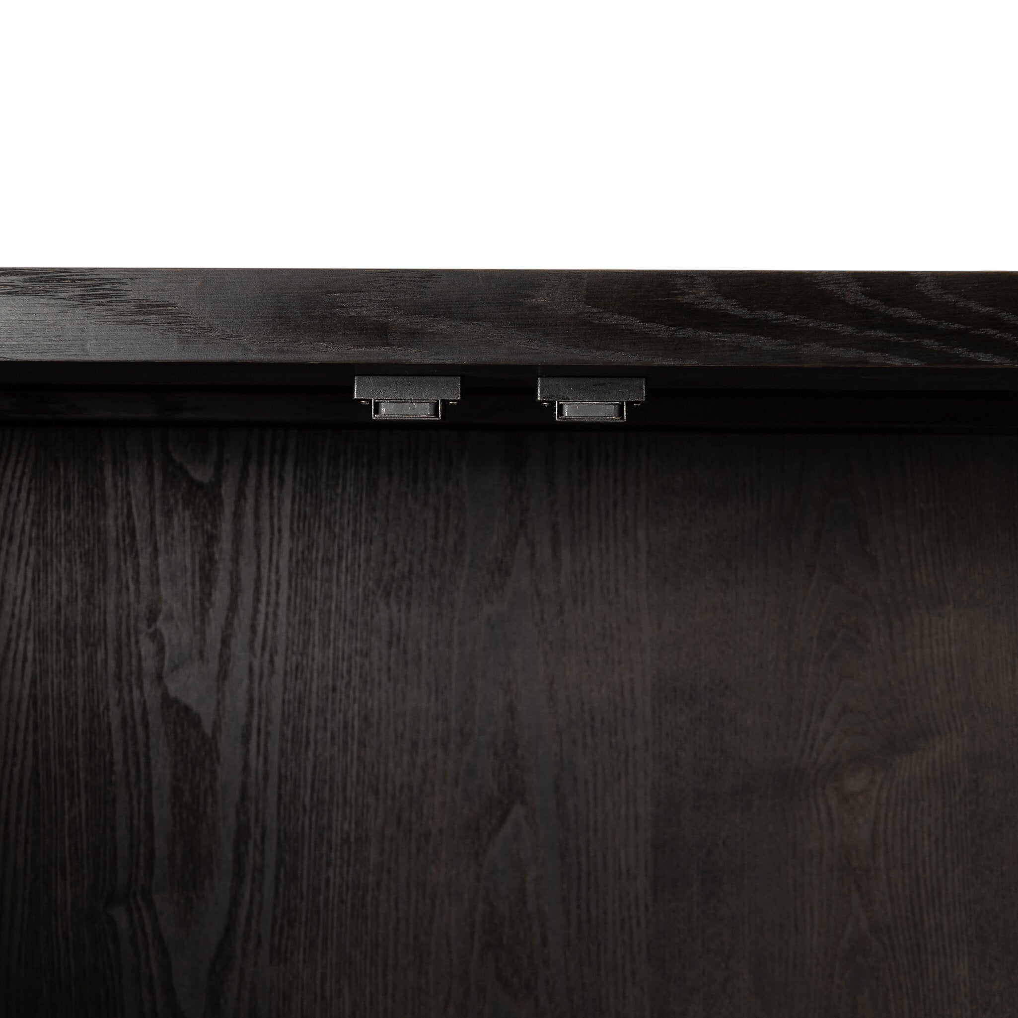 Renaud 3-Door Cabinet - Charcoal Oak Veneer
