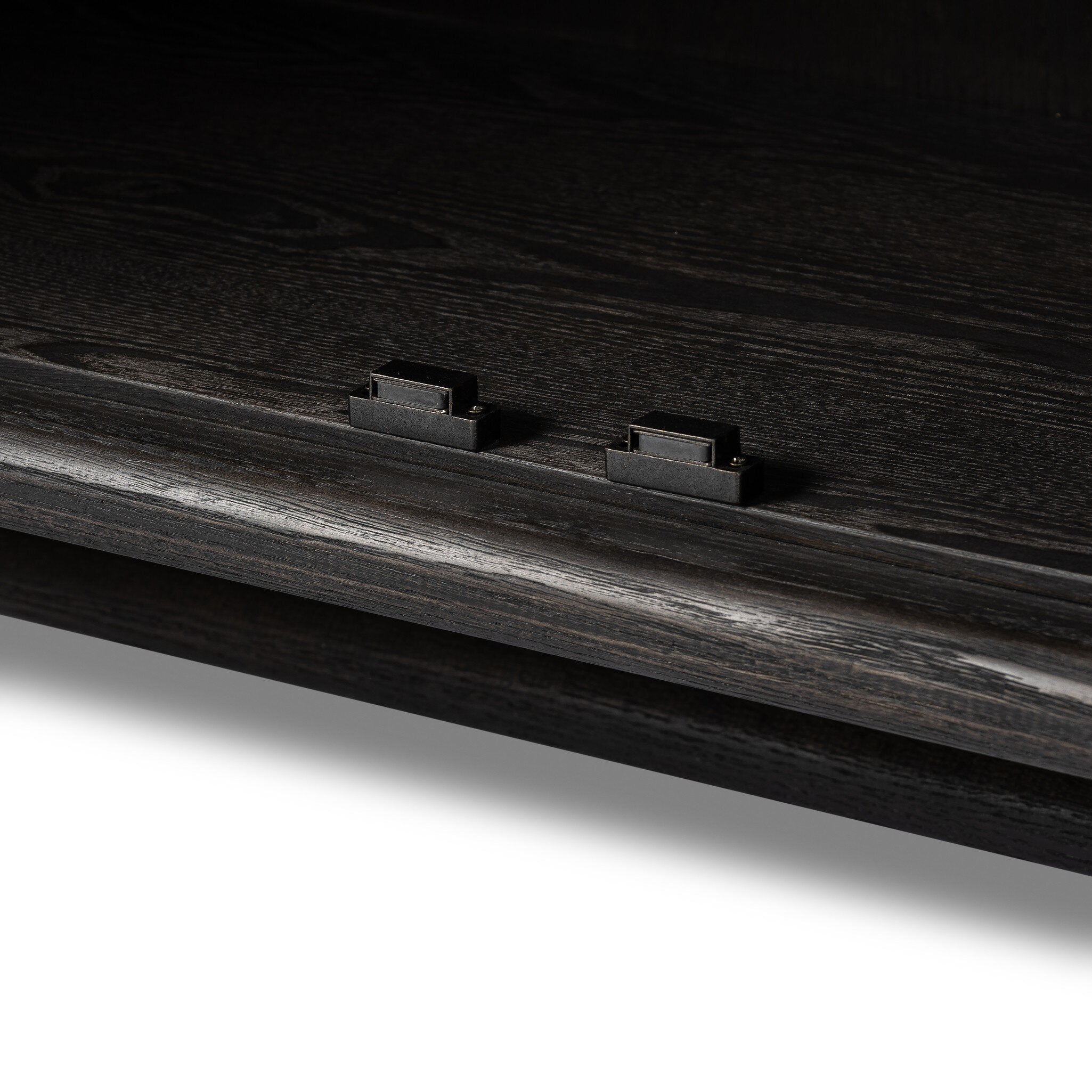 Renaud 3-Door Cabinet - Charcoal Oak Veneer