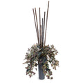 Bamboo and Grape Ivy in Vase 63"H