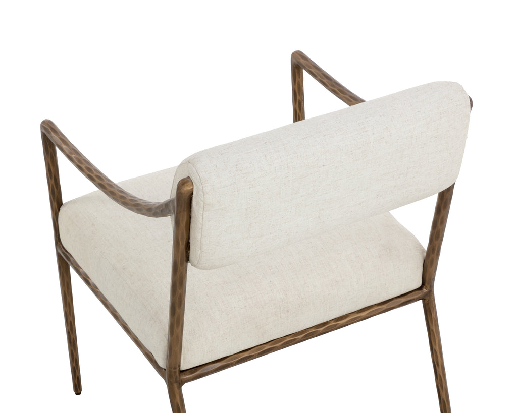 Leticia Dining Armchair - Geralt Linen