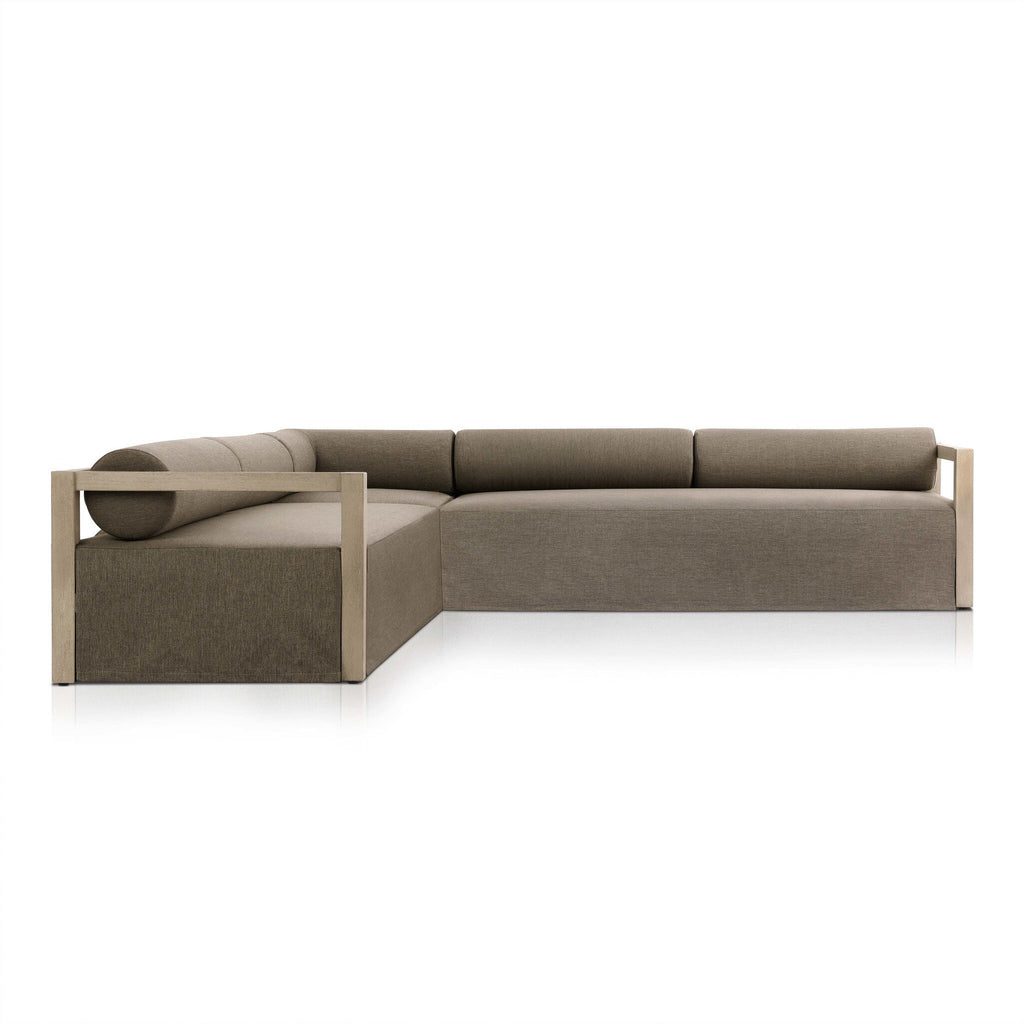 Laskin Outdoor 3Pc Sectional - Alessi Fawn