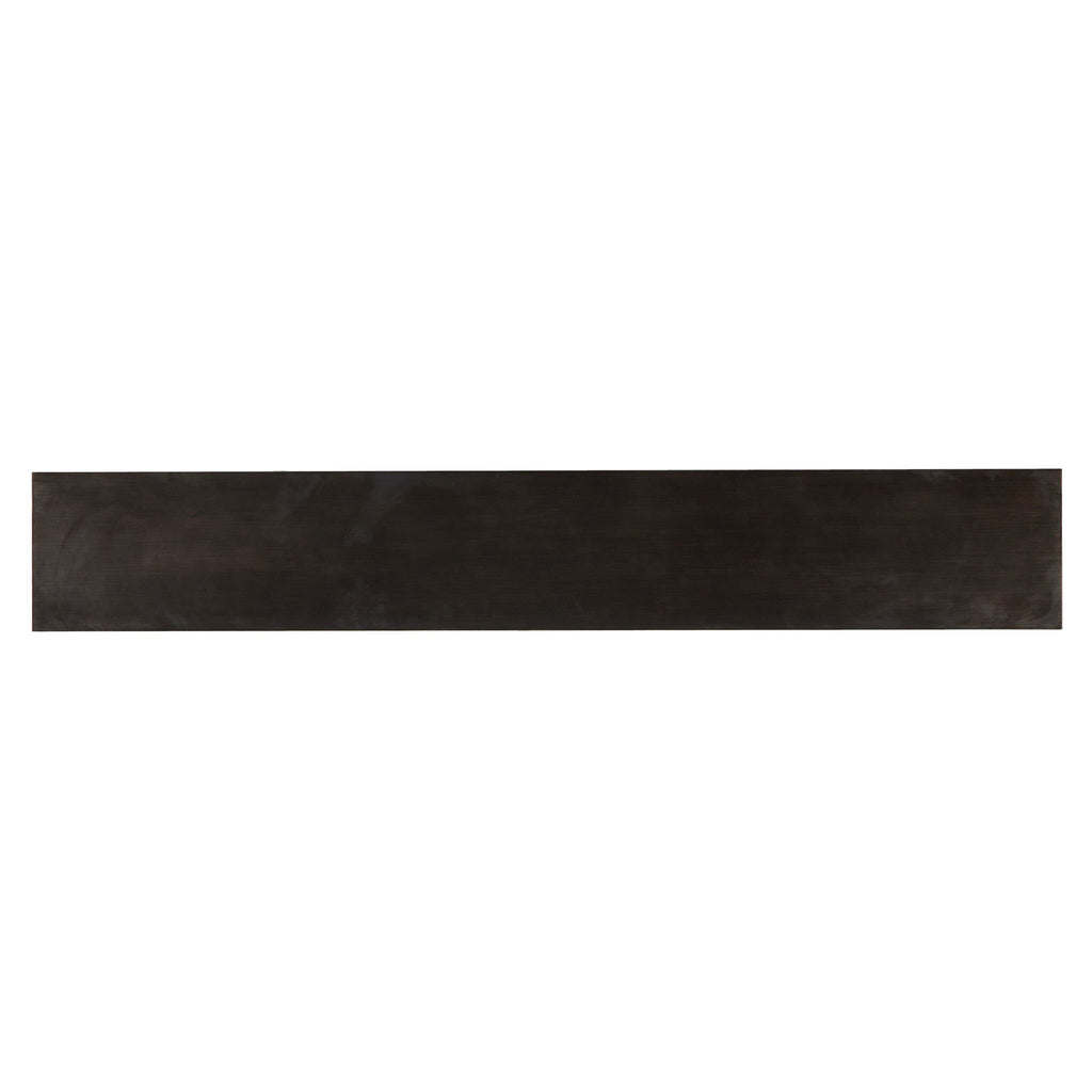 The Humptulips River Moonshine Cabinet - Distressed Burnt Black