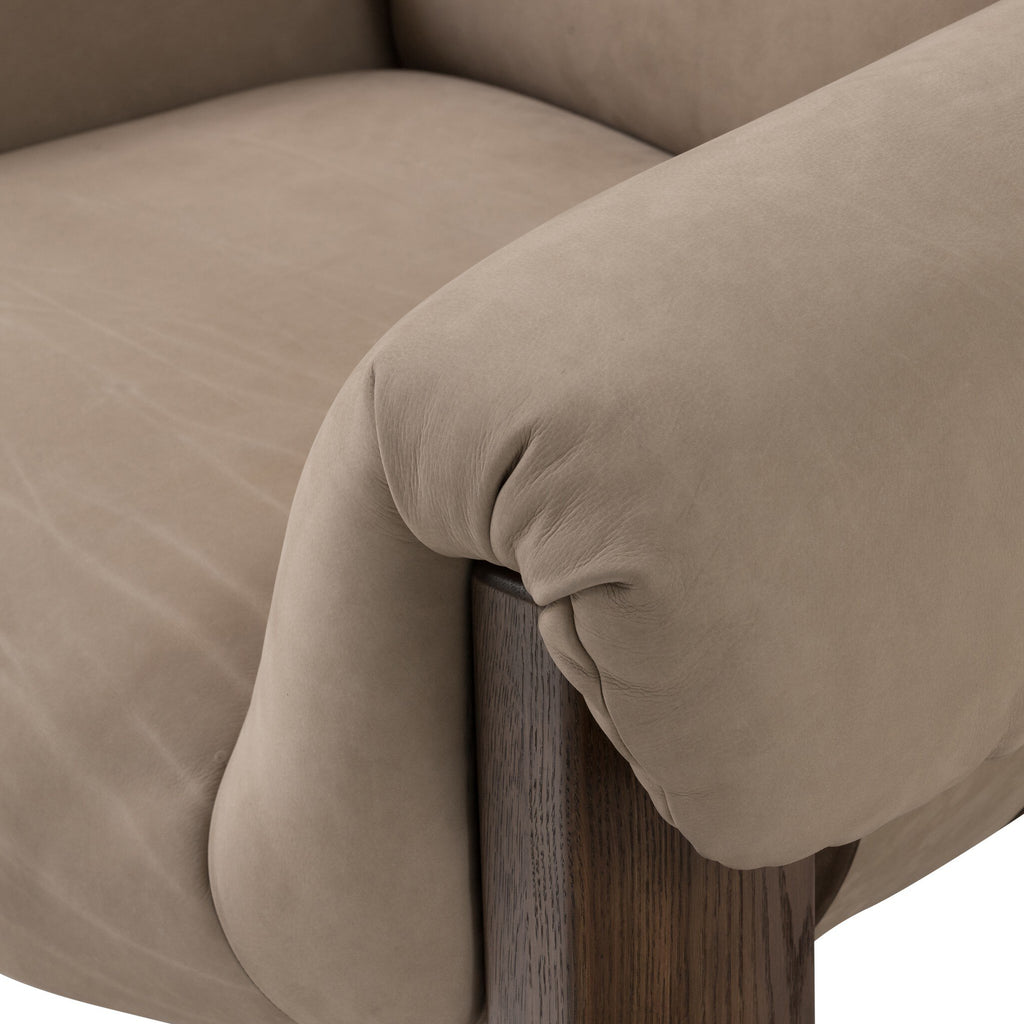 Samena Chair - Nubuck Nude