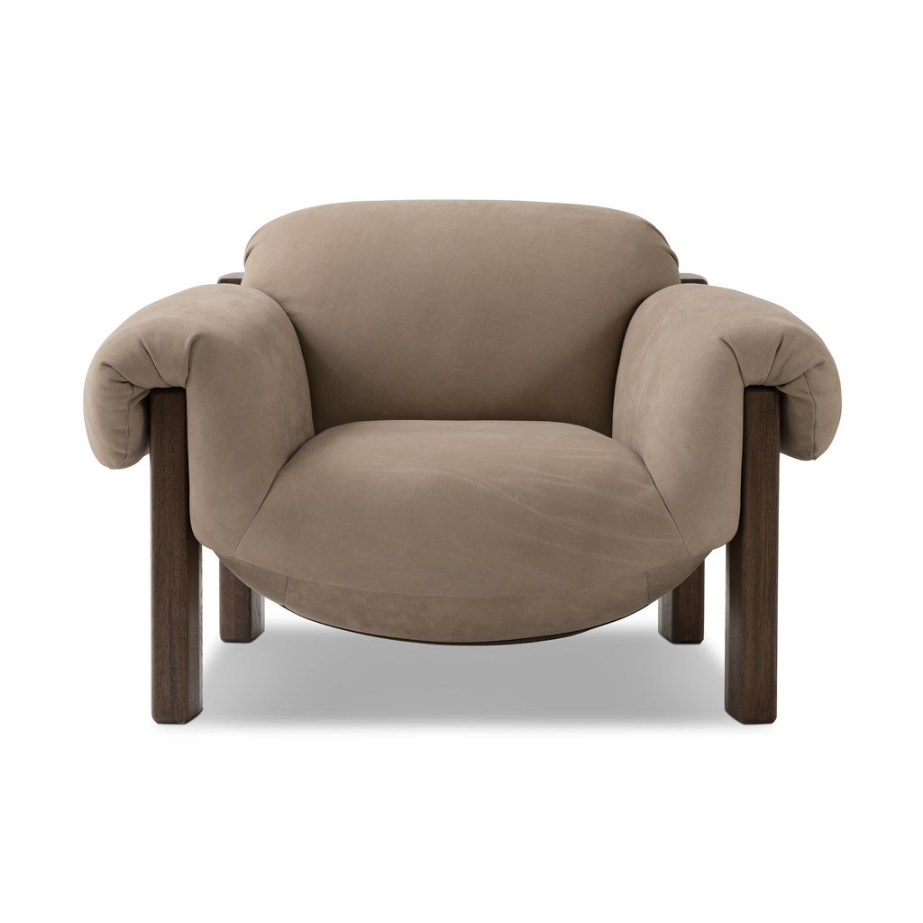 Samena Chair - Nubuck Nude