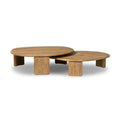 Falco Nesting Tables - Natural Reclaimed French Oak