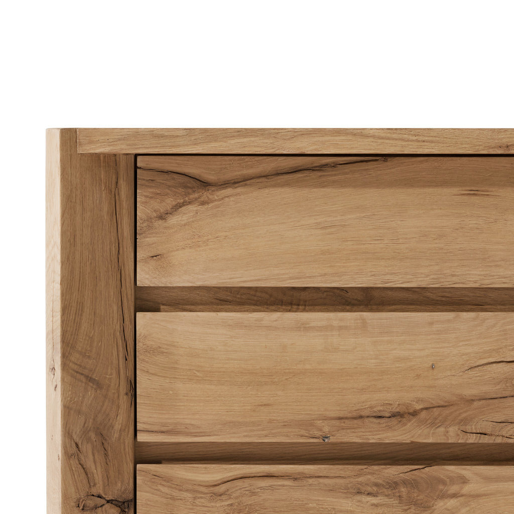 Cassio Nightstand - Natural Reclaimed French Oak