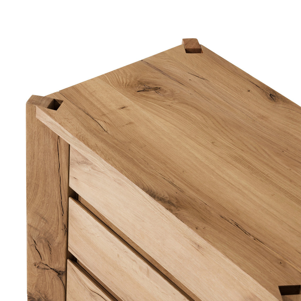 Cassio Nightstand - Natural Reclaimed French Oak
