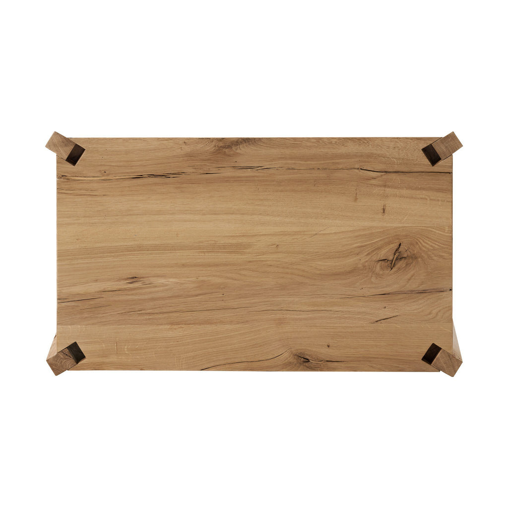 Cassio Nightstand - Natural Reclaimed French Oak