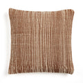 Handwoven Stripe Wool Pillow - Natural Wool