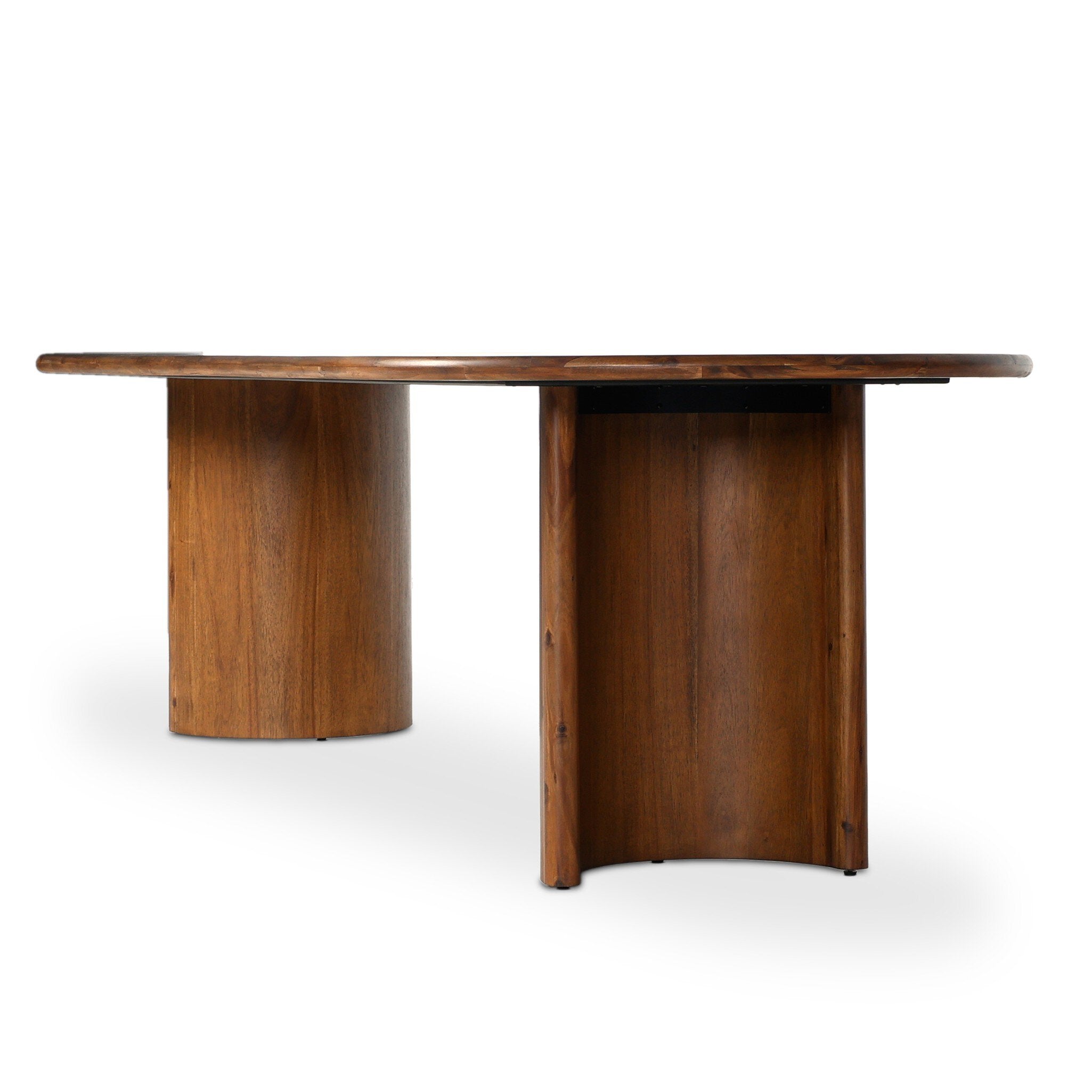 Paden Dining Table - Seasoned Brown Acacia | 118"