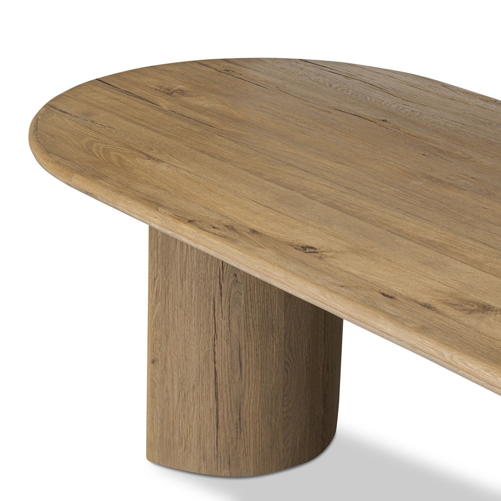 Paden Dining Table - Worn Oak Veneer | 118"