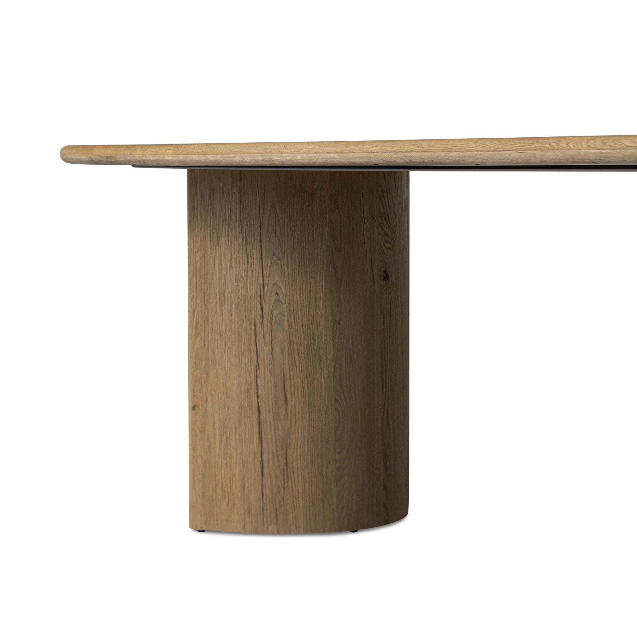 Paden Dining Table - Worn Oak Veneer | 118"