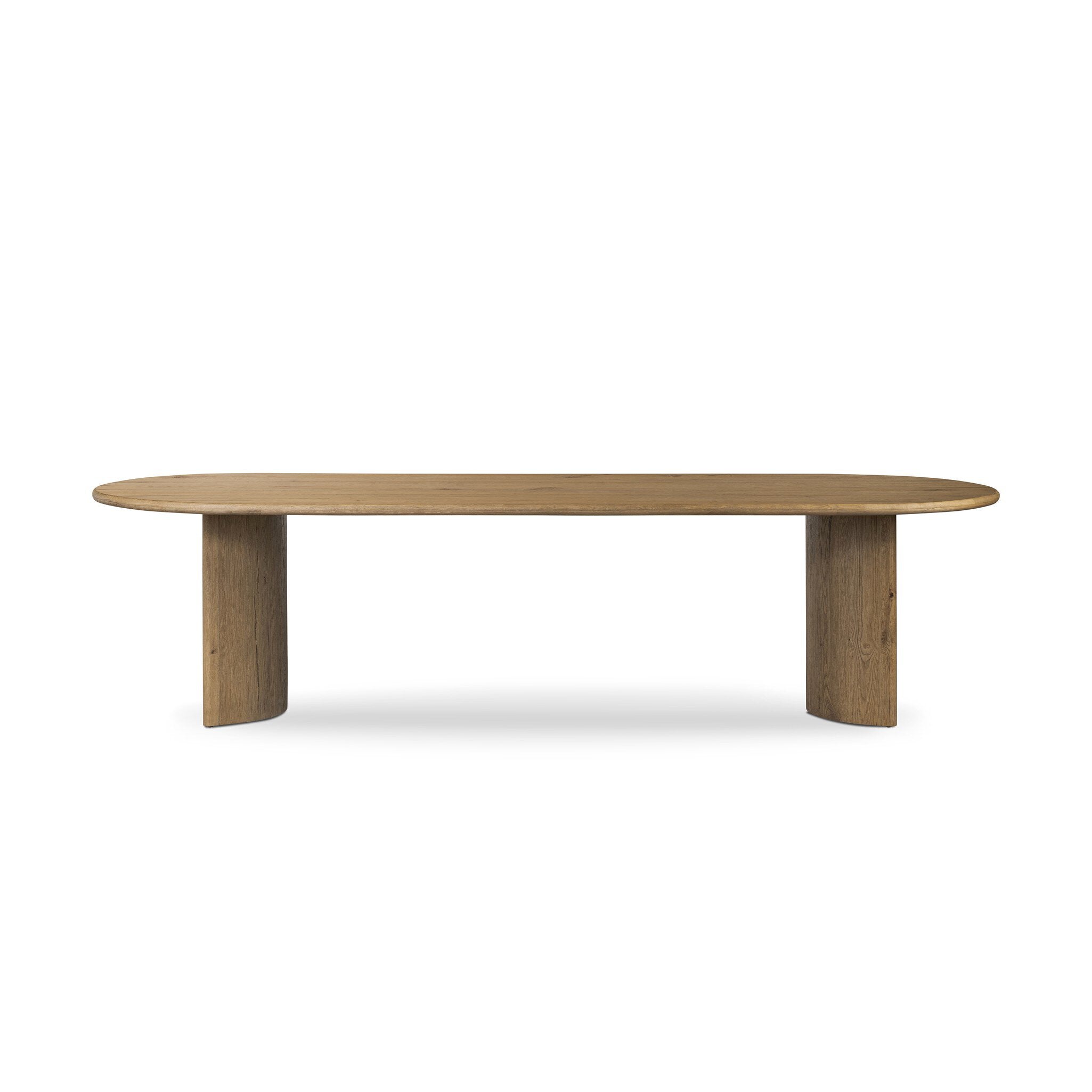 Paden Dining Table - Worn Oak Veneer | 118"
