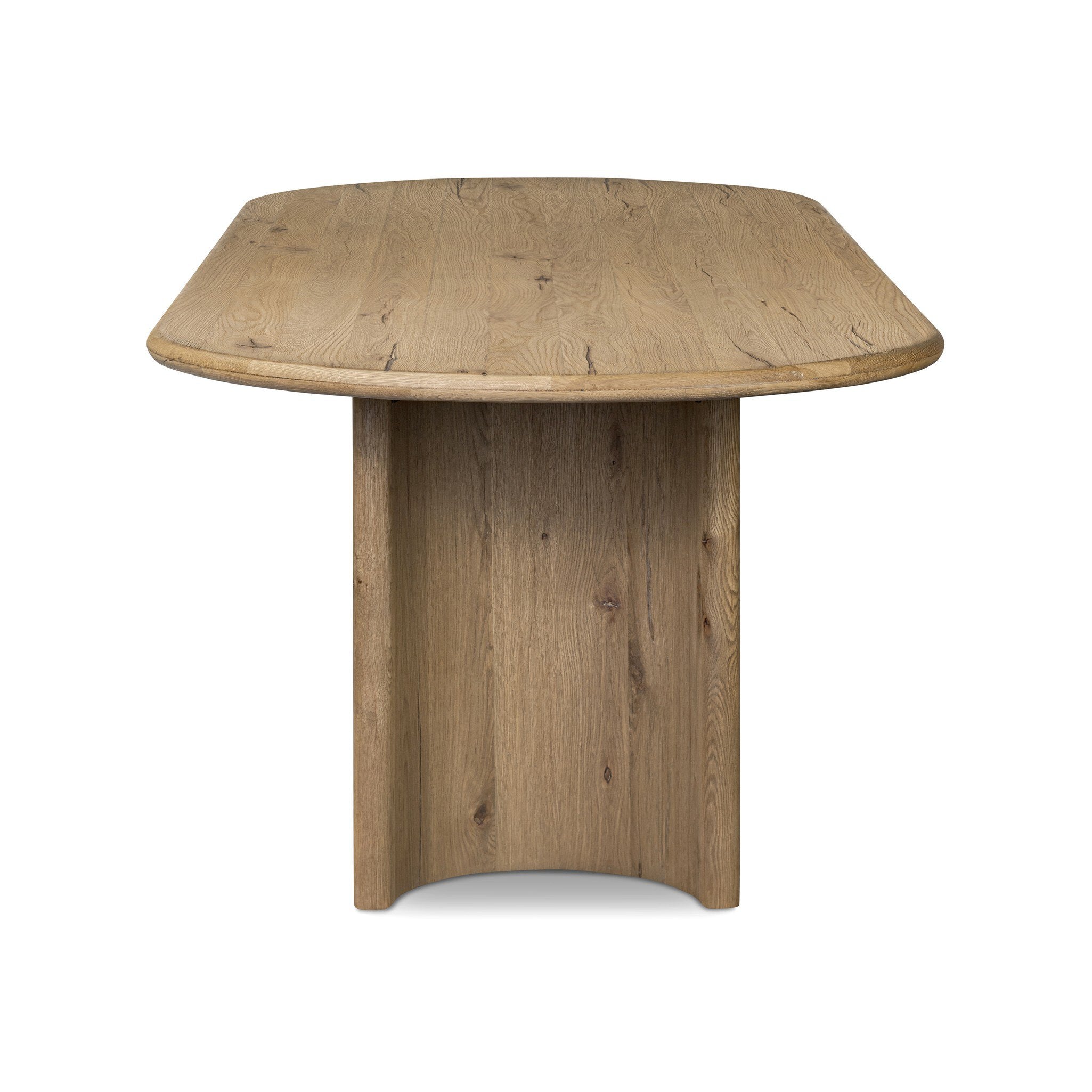 Paden Dining Table - Worn Oak Veneer | 118"