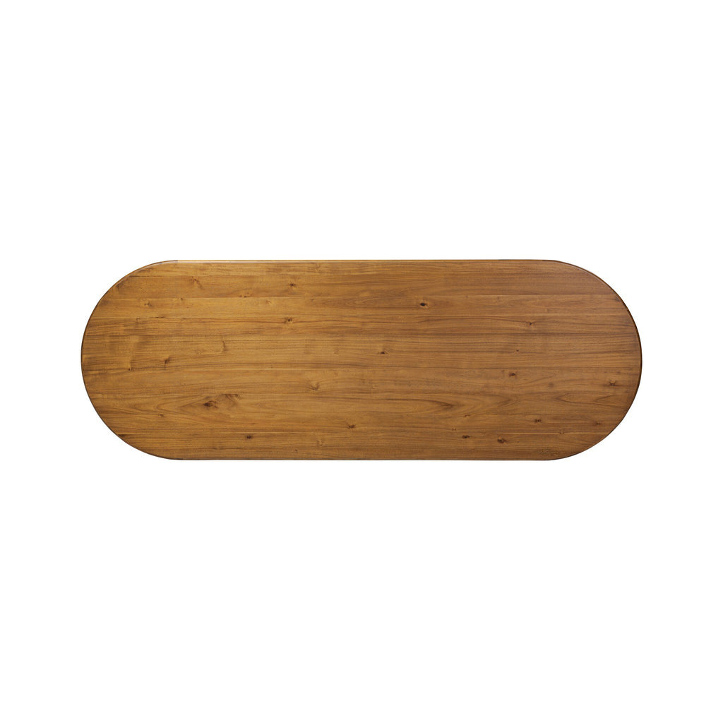 Paden Dining Table - Sandy Acacia | 118"