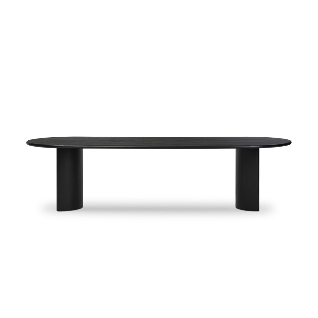 Paden Dining Table - Aged Black Acacia | 118"