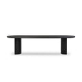 Paden Dining Table - Aged Black Acacia | 118"
